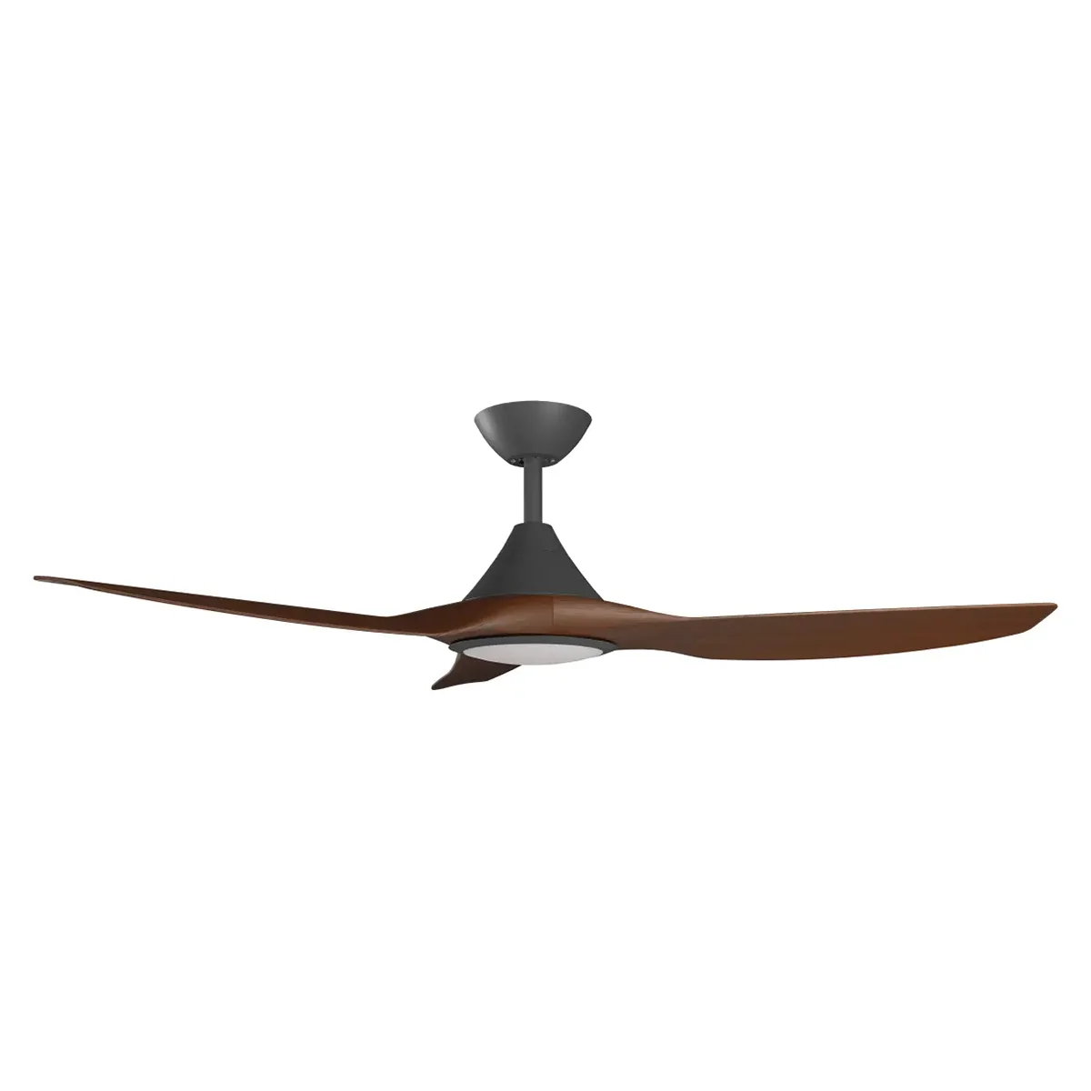 calibo-cloudfan-dc-52-inch-ceiling-fan-with-led-light-black-with-koa-blades-side-view.webp