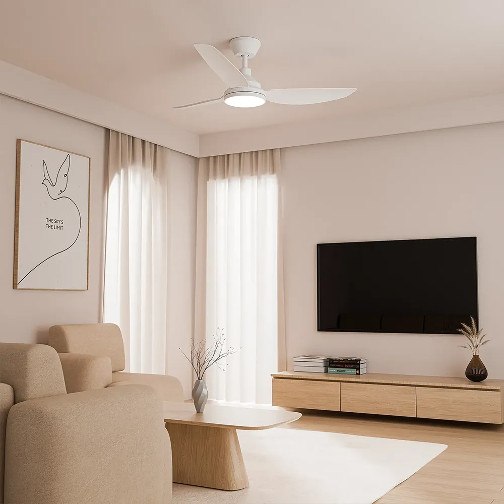 calibo-clayfield-dc-48-inch-white-with-cct-led-light-insitu-living-area.webp