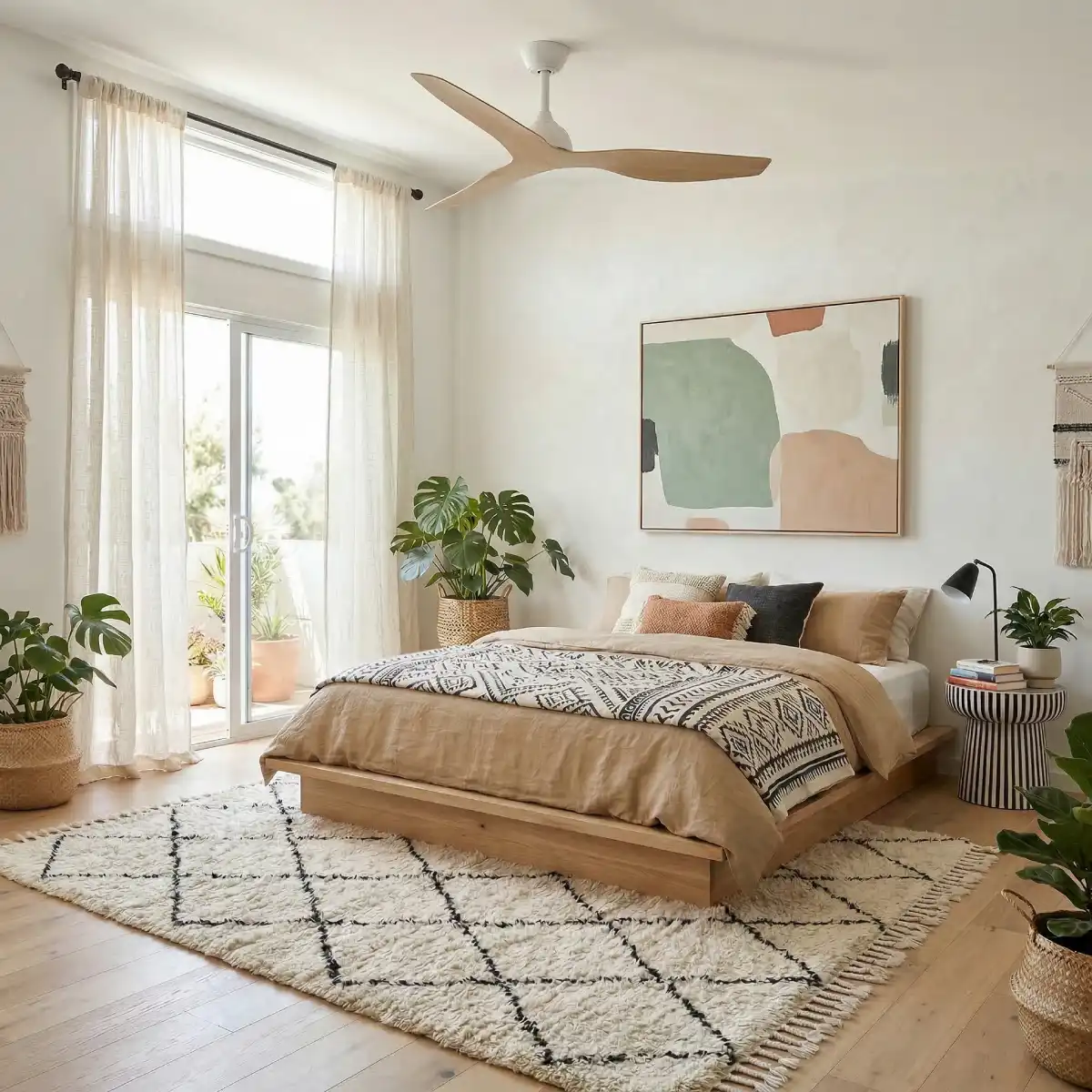 fanco-eco-style-dc-52-inches-white-beechwood-no-light-in-bedroom-insitu.webp