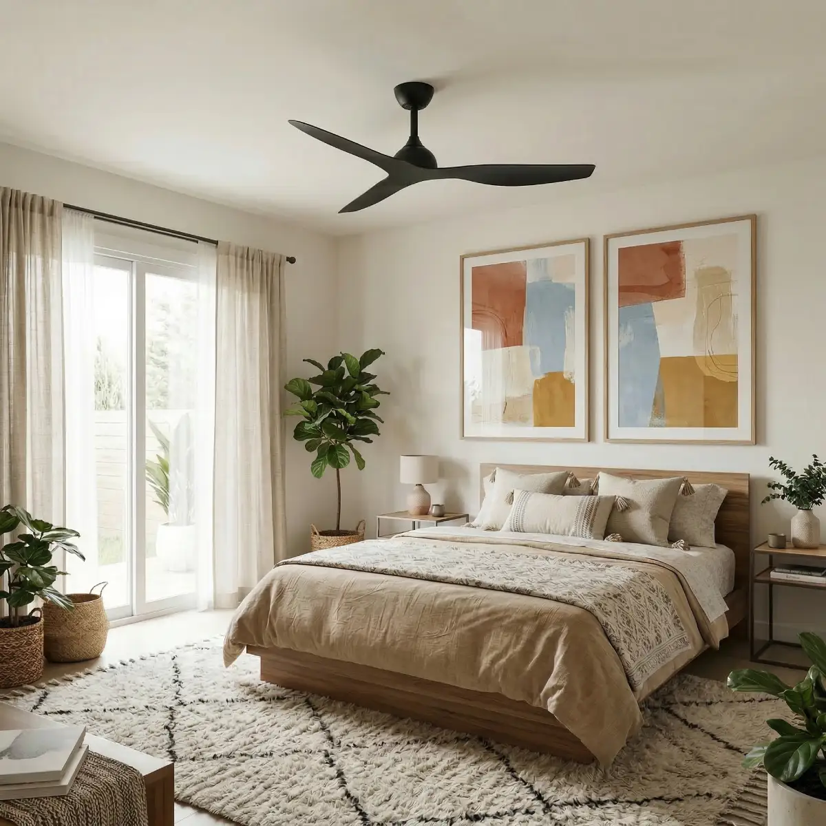 fanco-eco-style-dc-52-inches-black-no-light-in-bedroom-insitu.webp