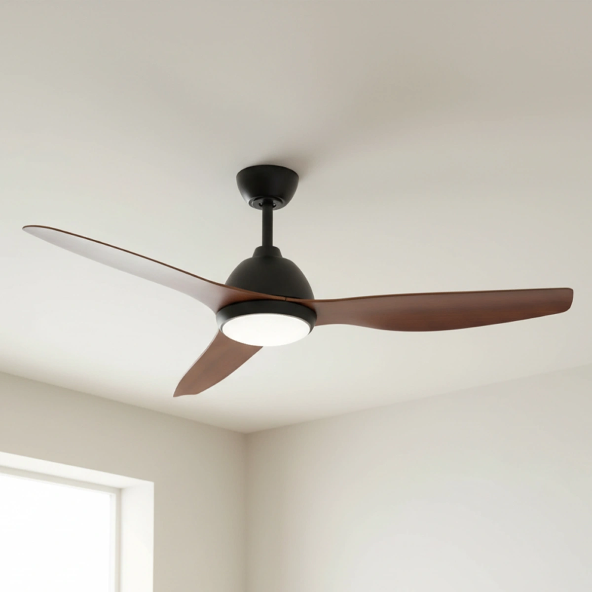 fanco-breeze-ac-52-inch-black-with-koa-blades-with-cct-led-light-close-up.webp