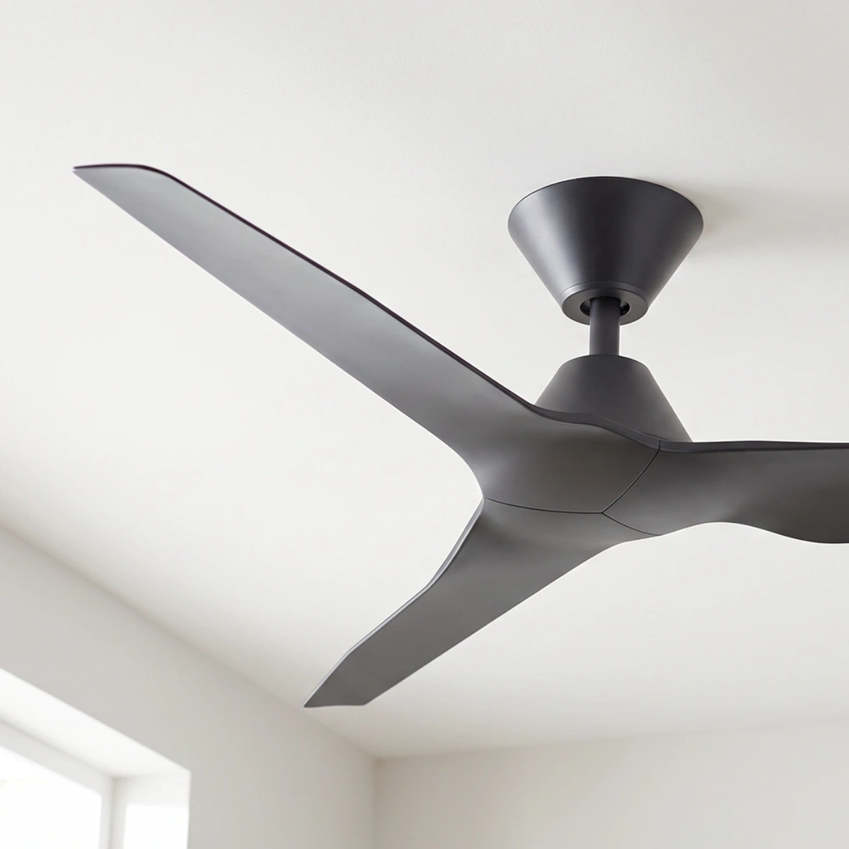 fanco-infinity-id-dc-48-inch-ceiling-fan-black-angled-close-up-insitu.webp