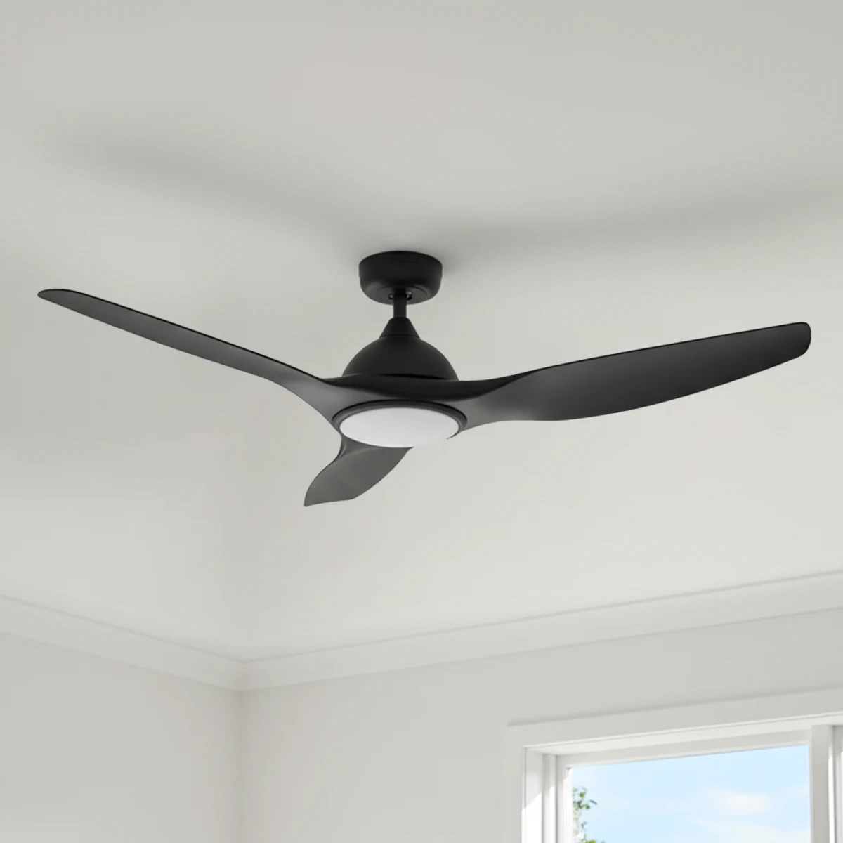 fanco-horizon-dc-52-inch-ceiling-fan-black-with-led-light-indoor-close-up-insitu.webp
