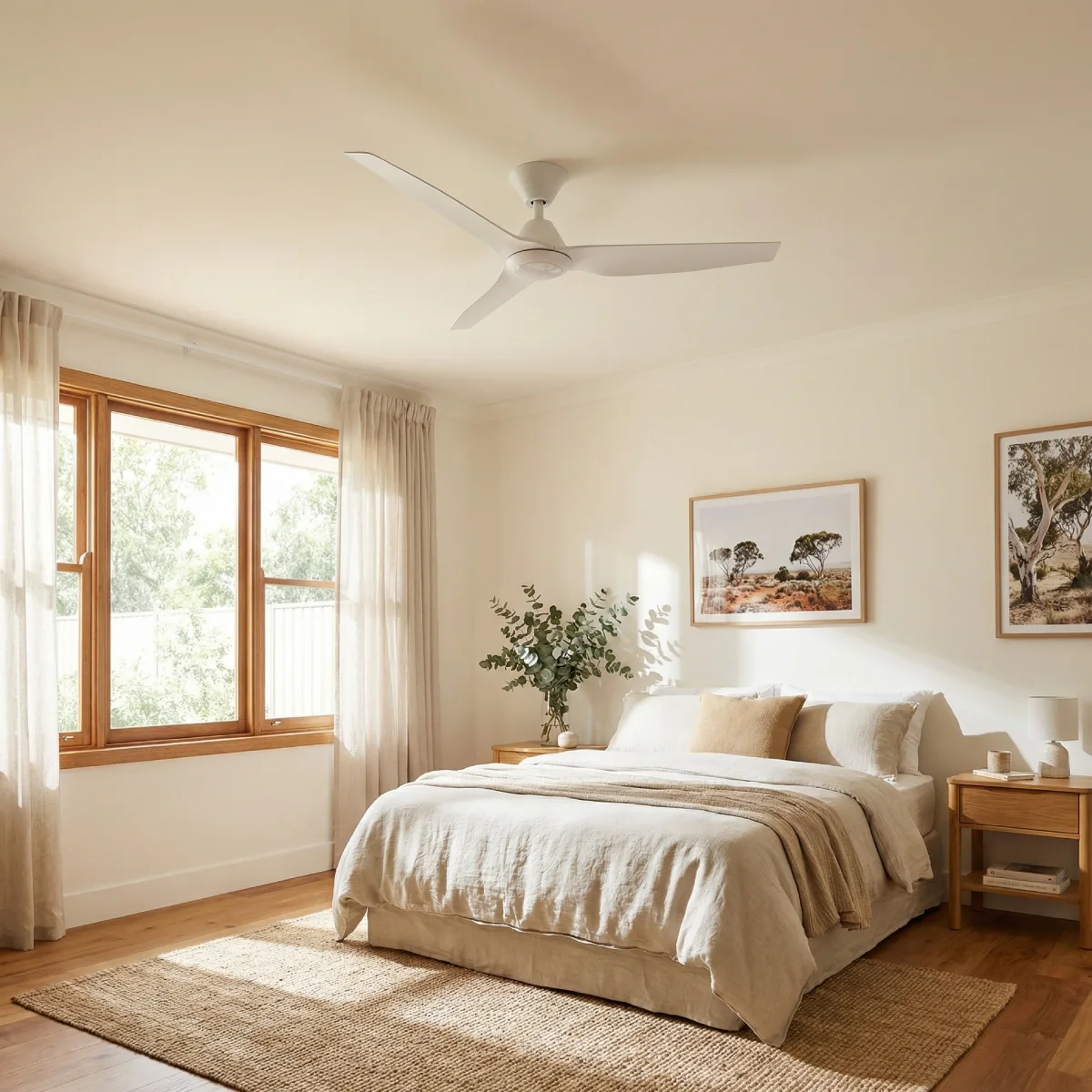 fanco-infinity-id-dc-54-inch-white-with-light-installed-in-minimalist-bedroom.webp