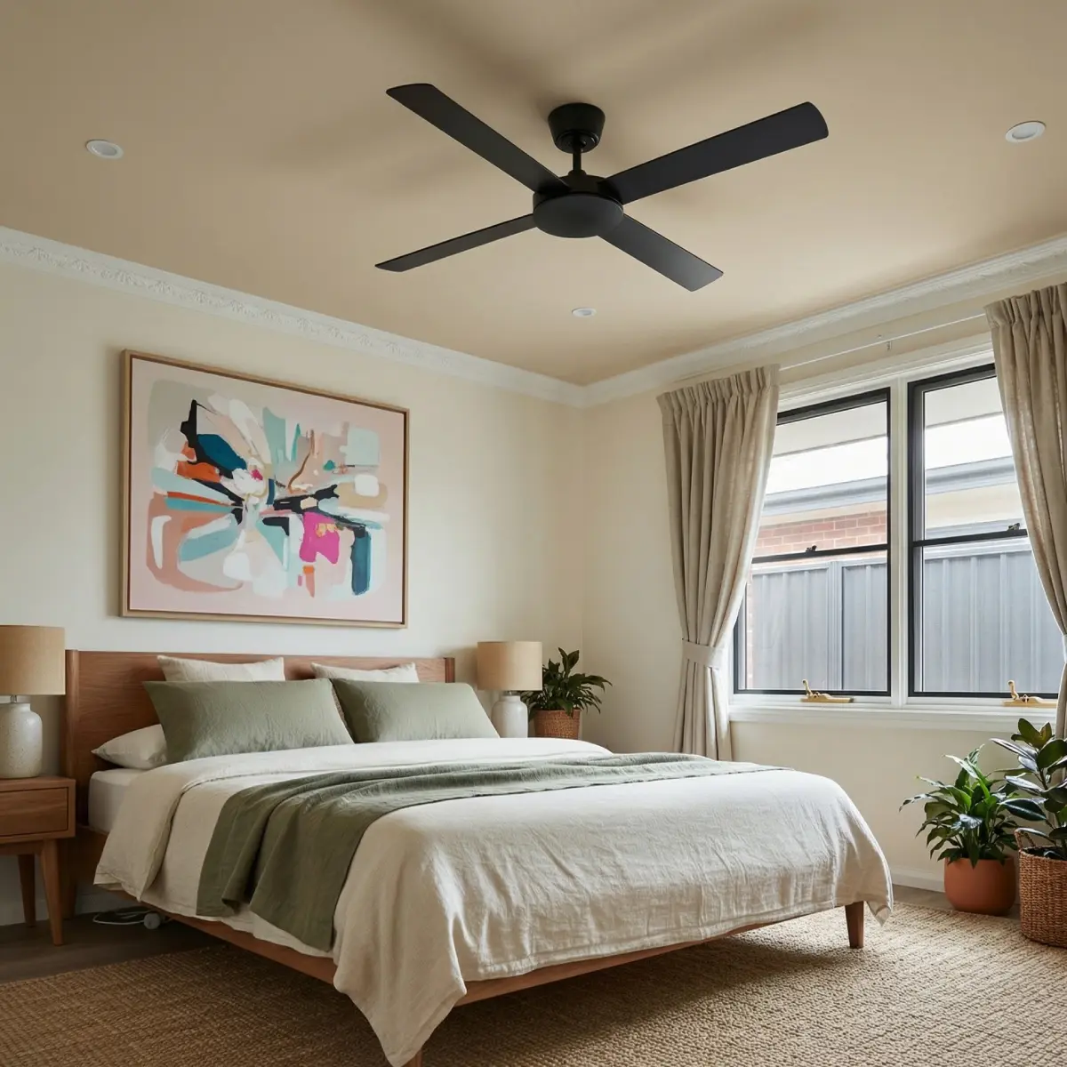 fanco-eco-silent-pro-52-inch-black-no-light-in-bedroom-insitu-angled-view.webp