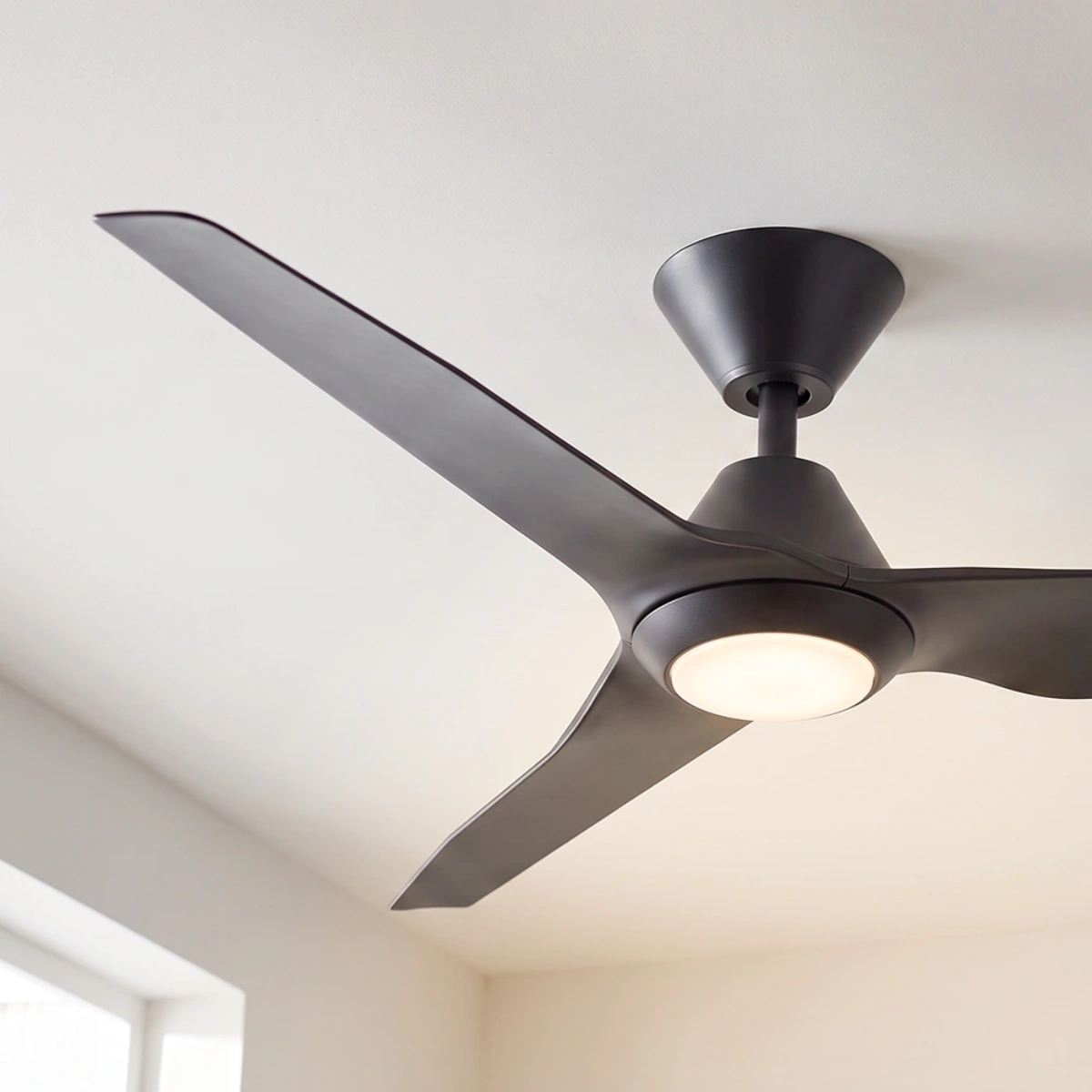 fanco-infinity-id-dc-48-inch-ceiling-fan-with-led-light-black-angled-close-up-insitu.webp