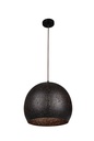 Pendant Light ES Black Embossed Dome OD350mm