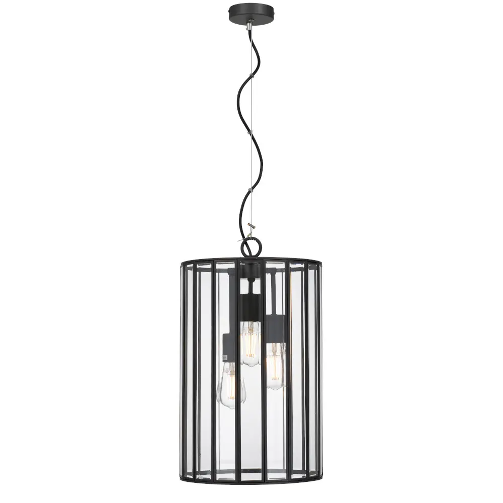 [PRATT PE30-BK] PRATT 30CM PENDANT LIGHT LARGE (BLACK).webp