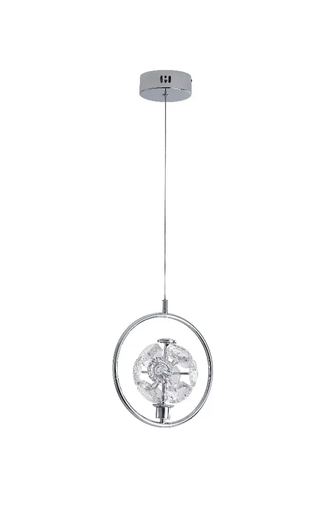[D8901-1-CH6K] JOLIE CHROME 1 LIGHT PENDANT (Daylight).webp