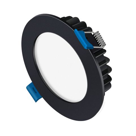 12w Pluto  P122 LED Downlight - Black