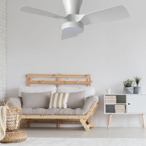 Kiwi 30 Ceiling Fan - with Light - White