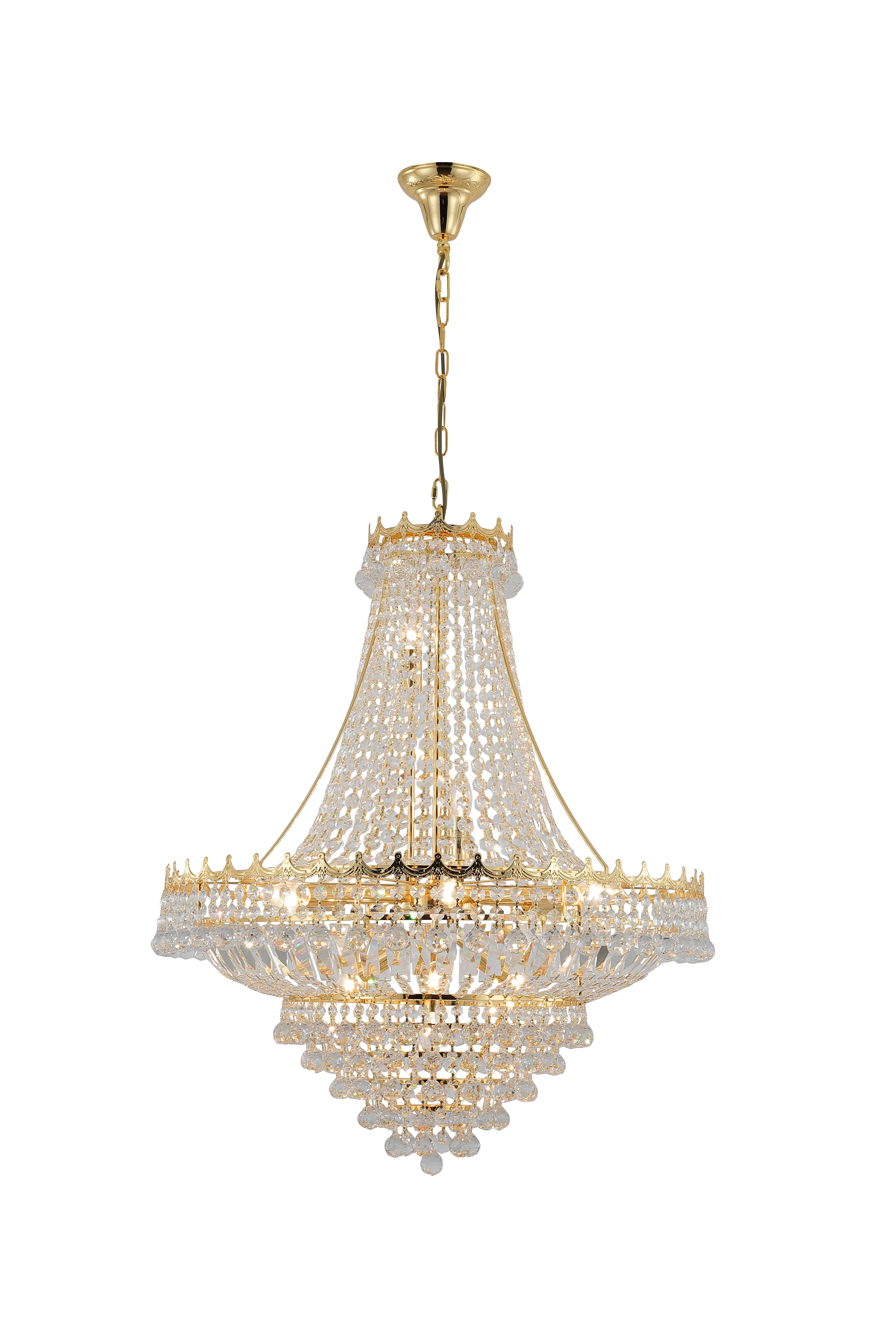 CROWN 13 LIGHT CHANDELIER