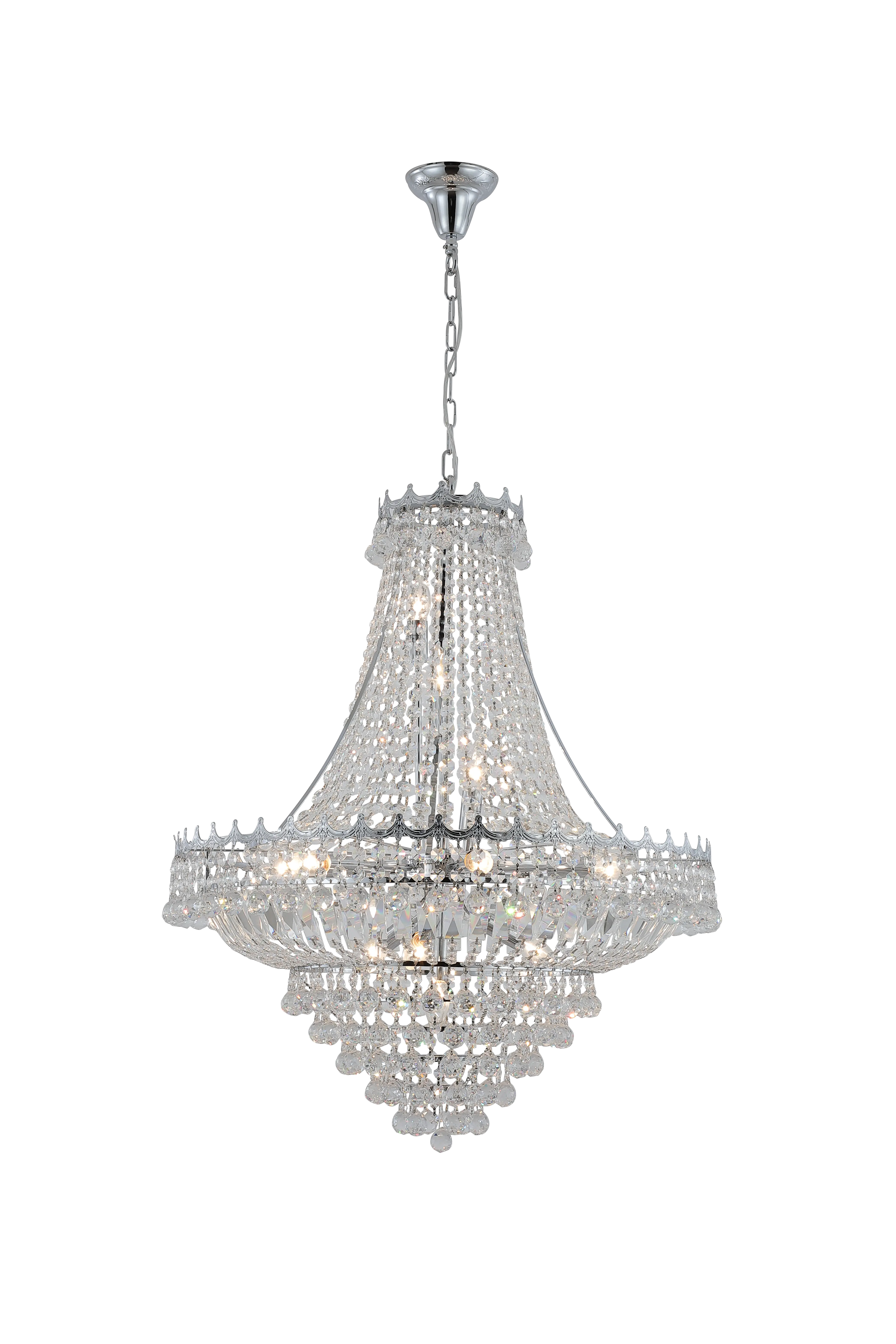 [A00077] CROWN LIGHT CHANDELIER