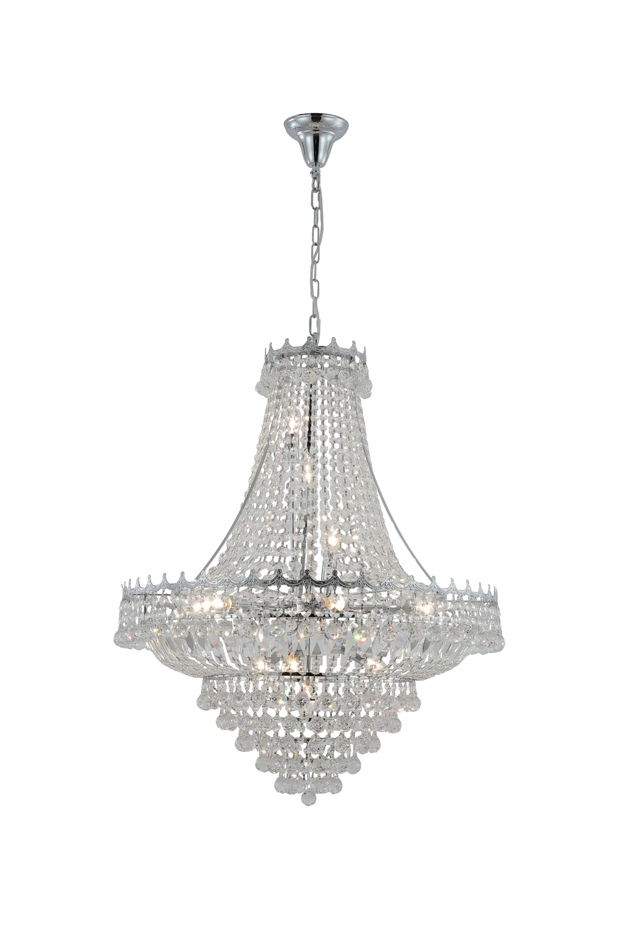 [A00077] CROWN LIGHT CHANDELIER