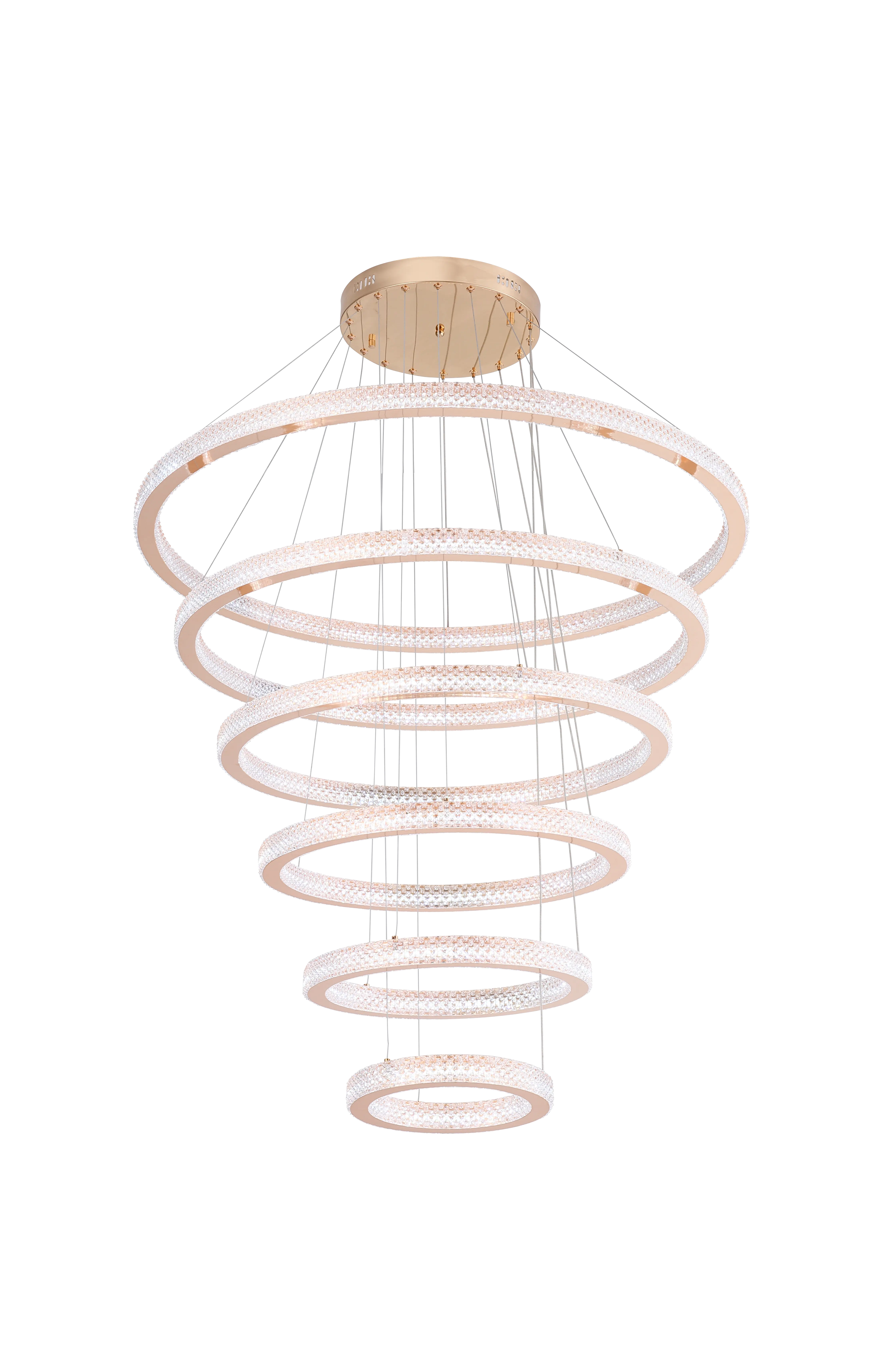 HAILO 6 RING GOLD PENDANT