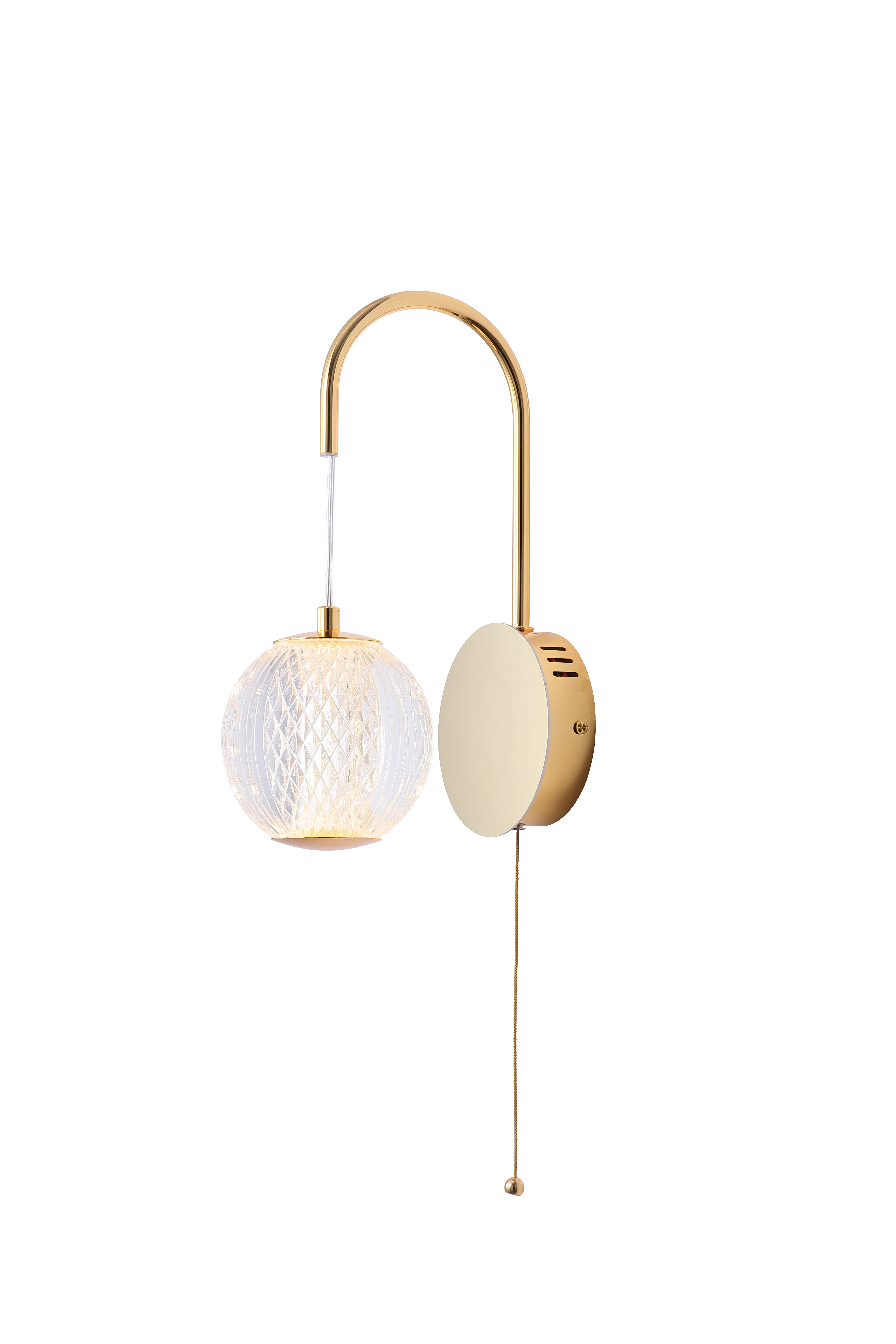 [A00204FGO] LAMIEATON WALL LIGHT - FRENCH GOLD
