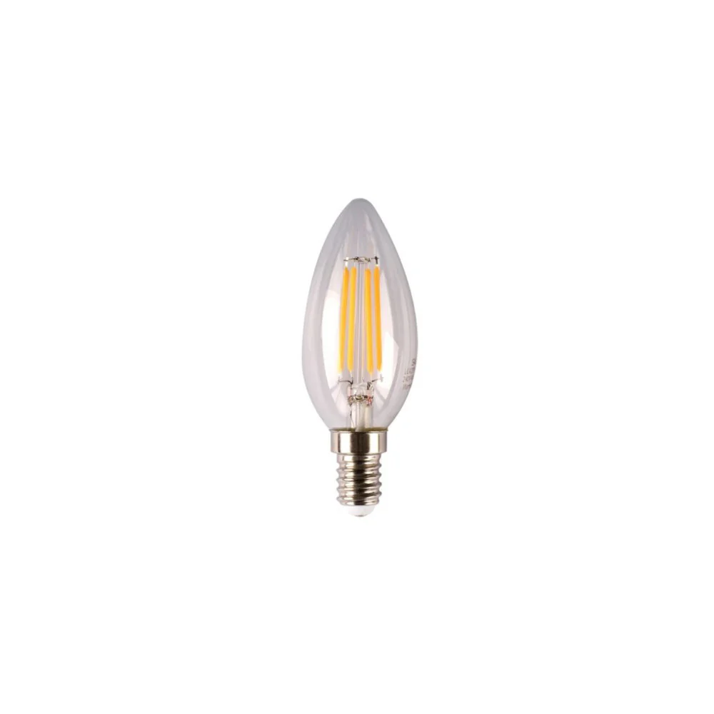 CANDLE COOLWHITE E14 4W LED GLOBE DIMMABLE