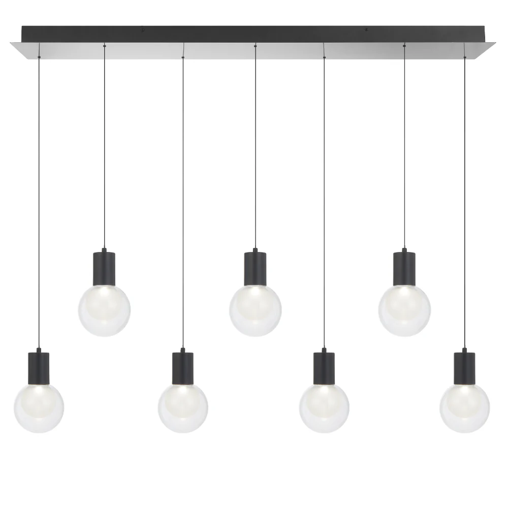 [INVAR PE7B-NKCL] INVAR 7 LIGHT BAR PENDANT