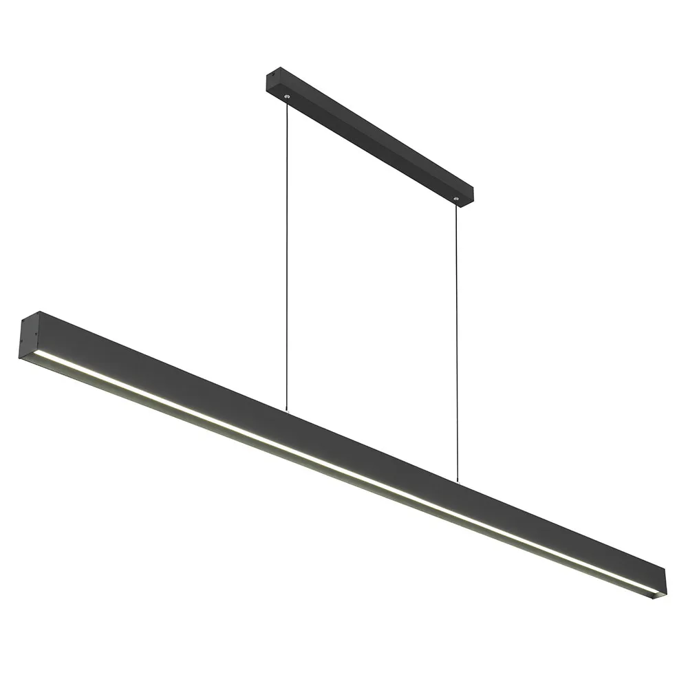 NAVARO II 240 PENDANT 60wLED 3CCT TRIAC DIM cab.2m L:2400 H:50 W:75