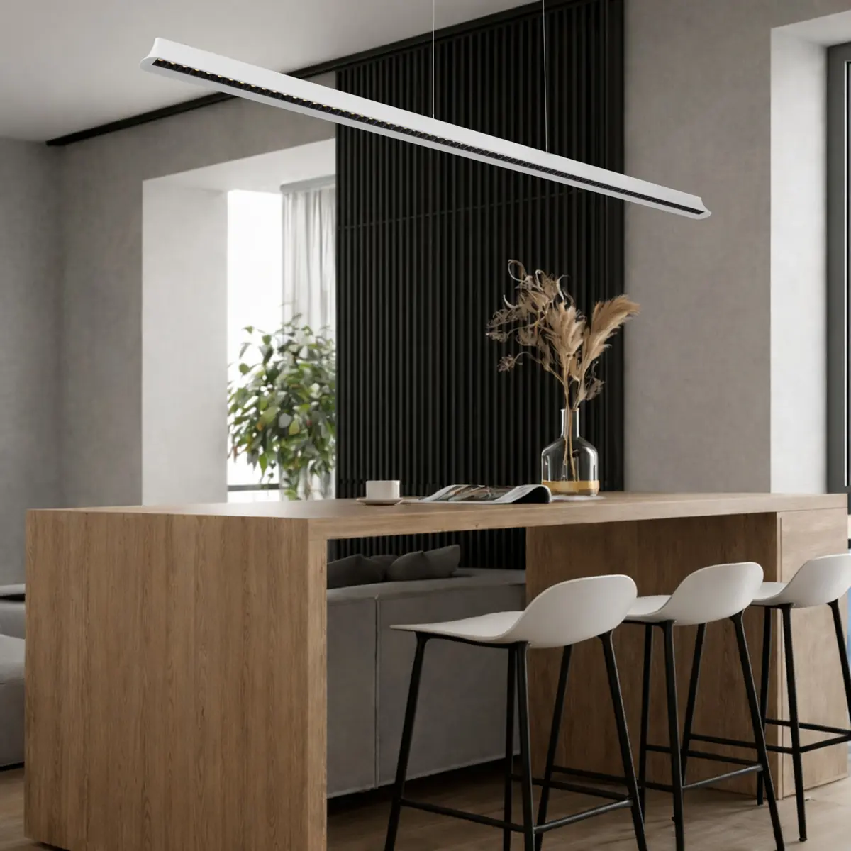 [SERDA PE184-WH] SERDA LINEAR PENDANT LIGHT
