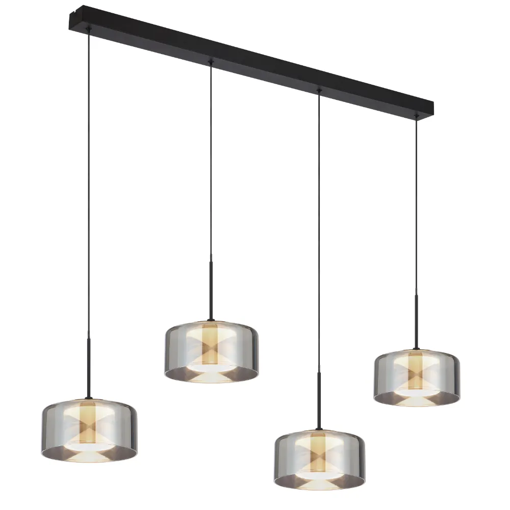 CEDRO 4LT PENDANT 30w 3CCT 3000k-5000k L:1050 W:120 H:70 2260Lm cab.2M