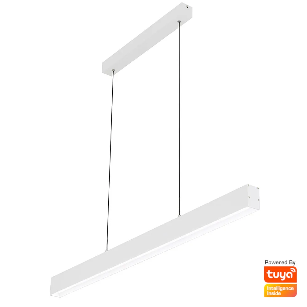[NAVARO PE120-WH] NAVARO 120 PENDANT 40wLED TUYA L:1200H:50W:75 (WHITE)