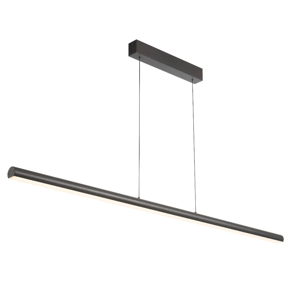 [TORBEN PE160-BK] TORBEN 160 LINEAR PENDANT 28wLED 3CCT DIM YOYO cab.1.7M L:1600 H:60 2240Lm (BLACK SAND)