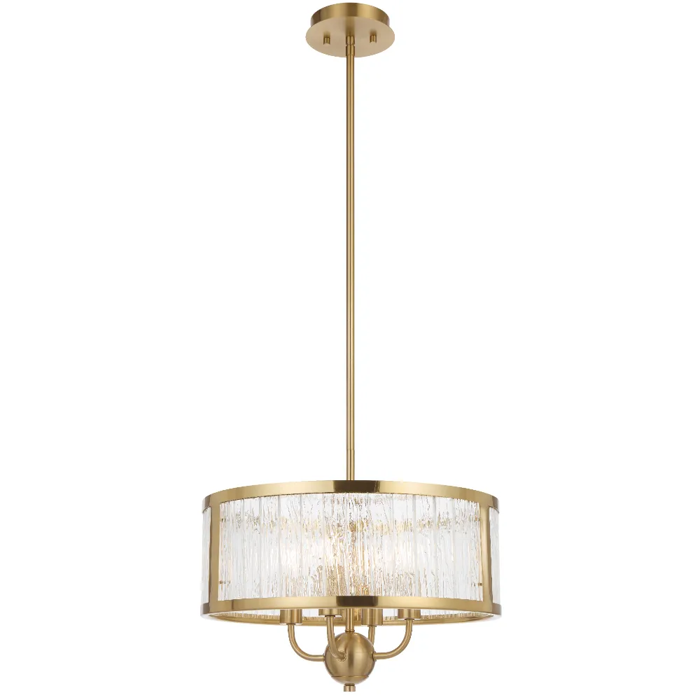 [NOREL PE4-AG] NOREL 4LT PENDANT CTC 4x25wE14 D405 H252 ROD:2*600+1*300 (ANTIQUE GOLD CLEAR)