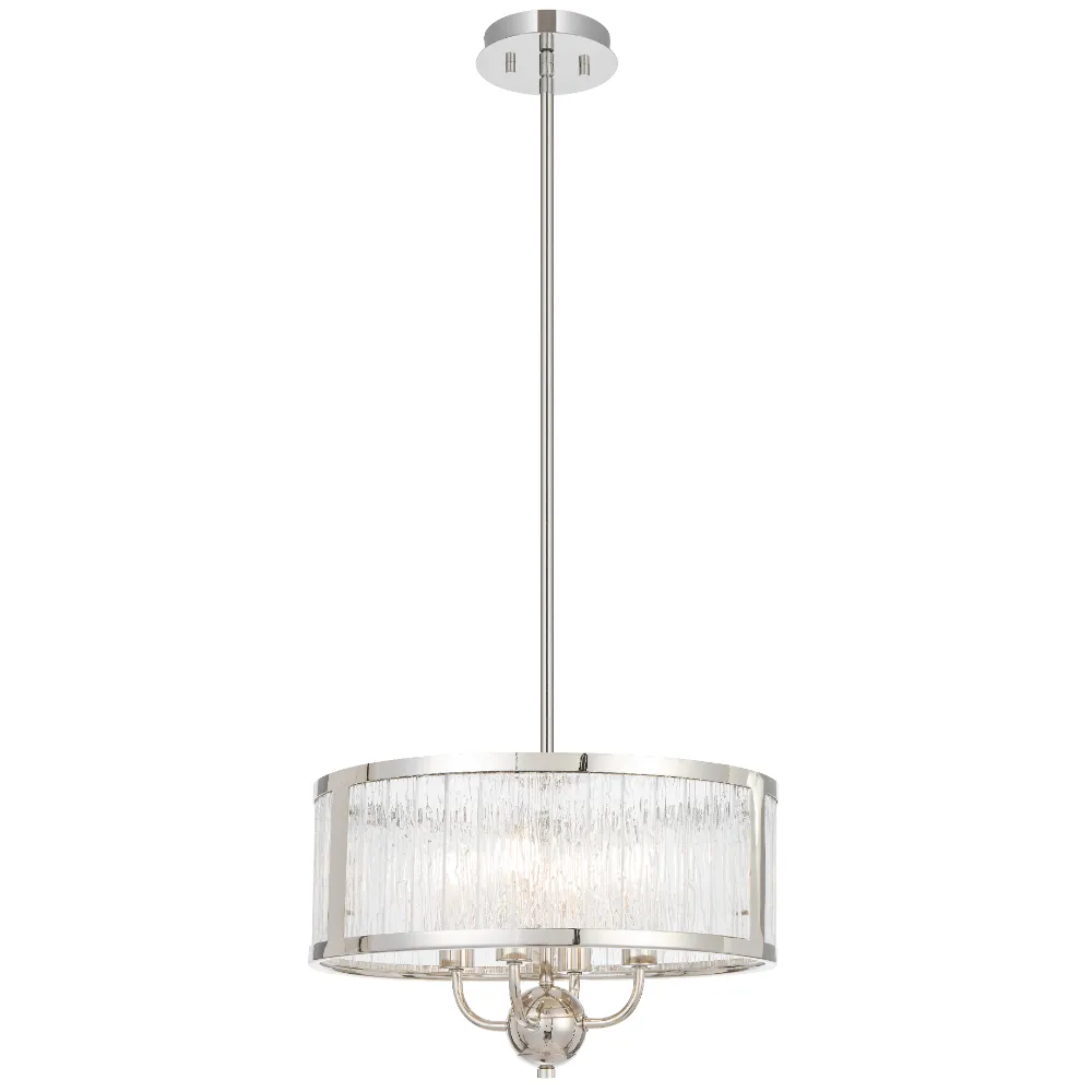 NOREL 4LT PENDANT CTC 4x25wE14 D405 H252 ROD:2*600+1*300