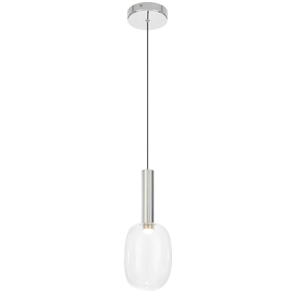 OBRIS 1LT PENDANT 3wLED 3000K cab.2M D:130 H:330 280Lm