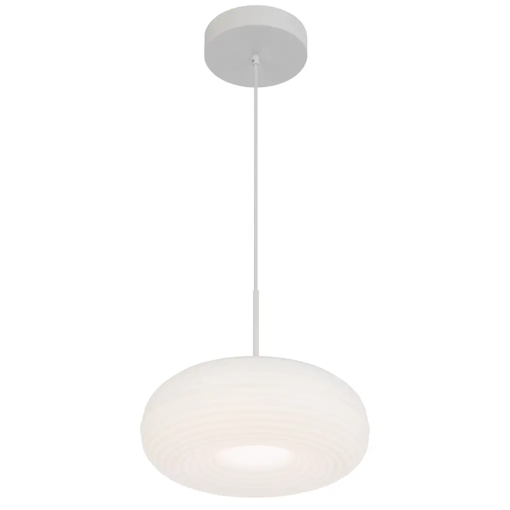 [TIFTON PE35-WH] TIFTON 35 PENDANT 20wLED 3CCT DIM cab.2M D:350 H:130 IP20 1830Lm