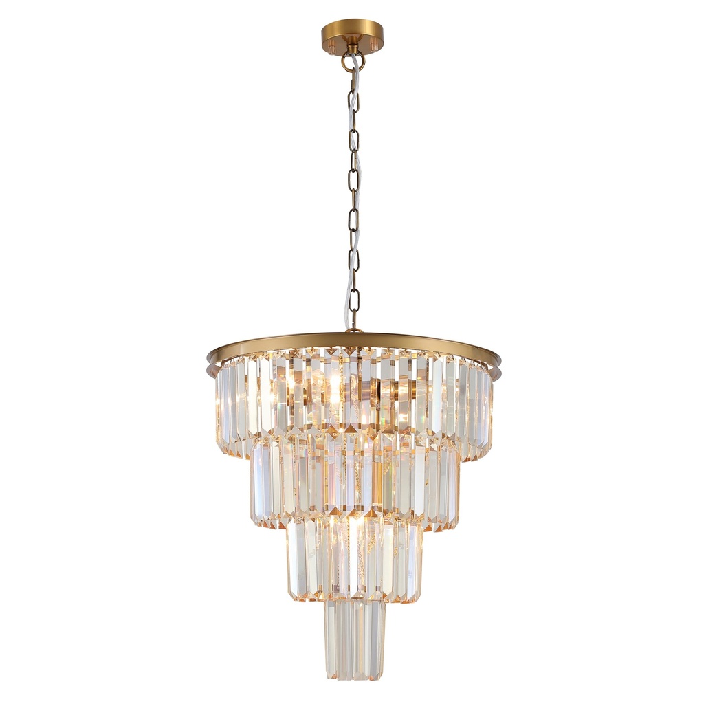 [A00047] FOUR DROP CLASSIC PENDANT CHANDELIER (Gold)