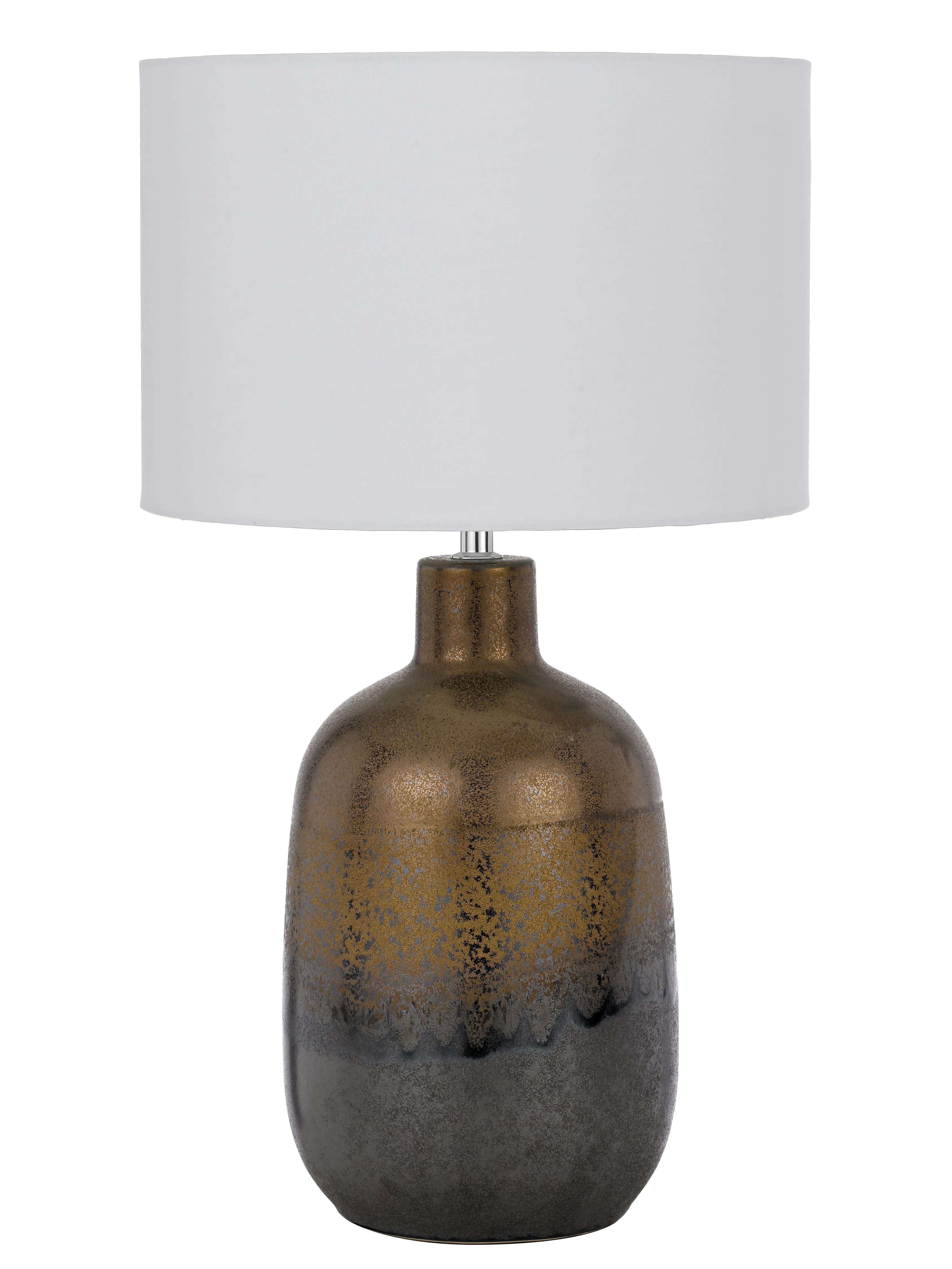 [ARTHUR TL-RUSWH] ARTHUR CERAMIC TABLE LAMP (Rusty)
