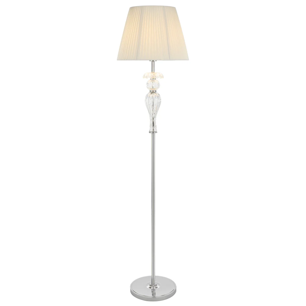 [CADIZ FL-CHWH] CADIZ FLOOR LAMP (Chrome)