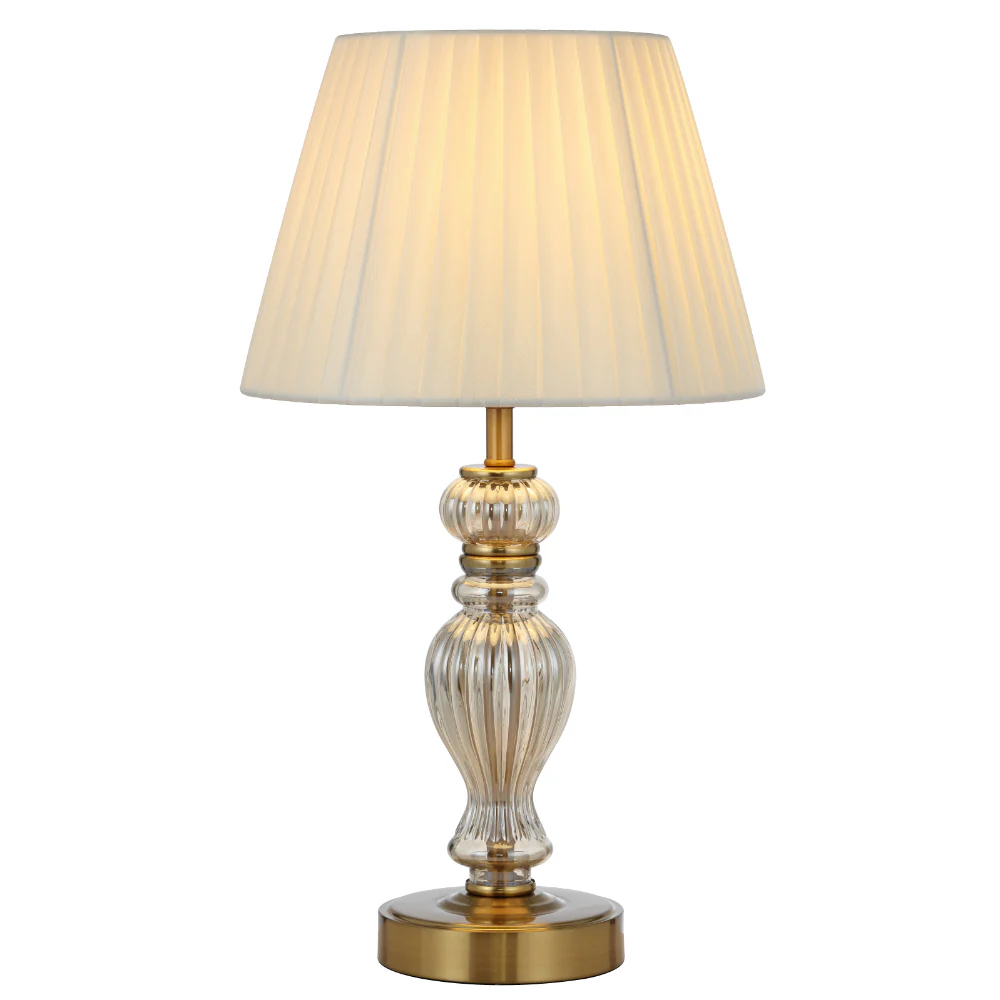 [CADIZ TL-AGCRM] CADIZ TABLE LAMP (Antique Gold)