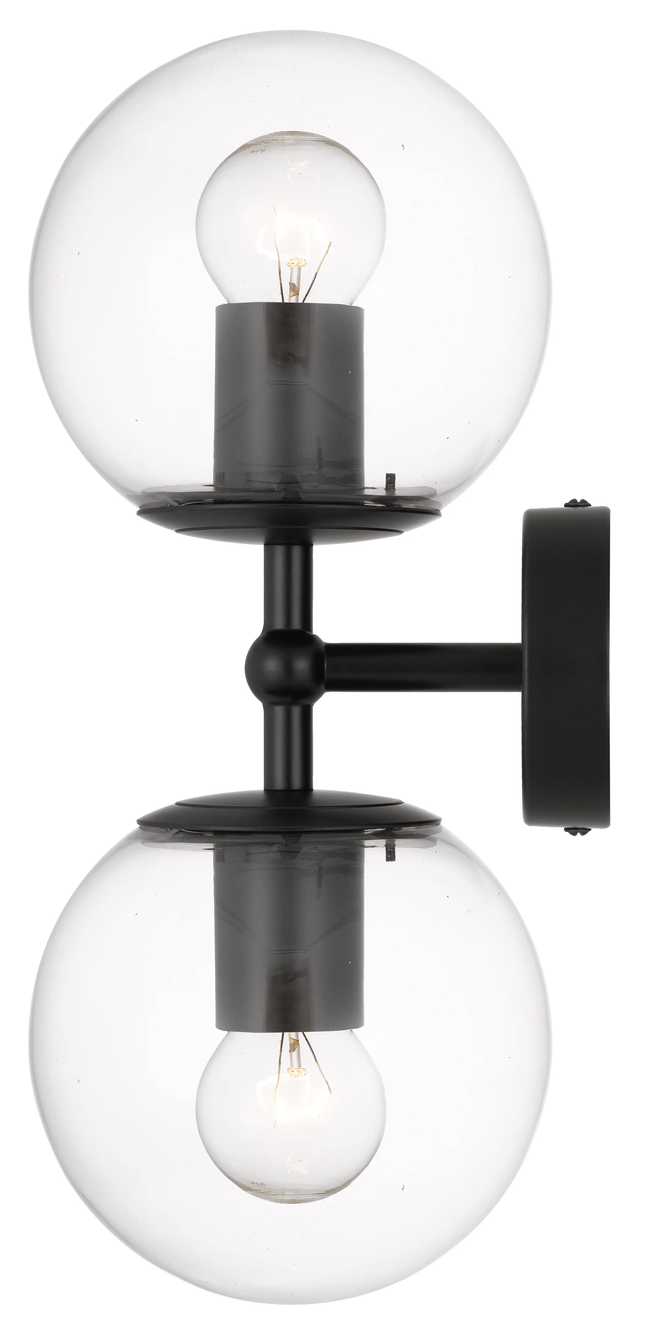 [ETERNA WB2-BKCL] ETERNA 2 LIGHTS WALL LAMP (Black)