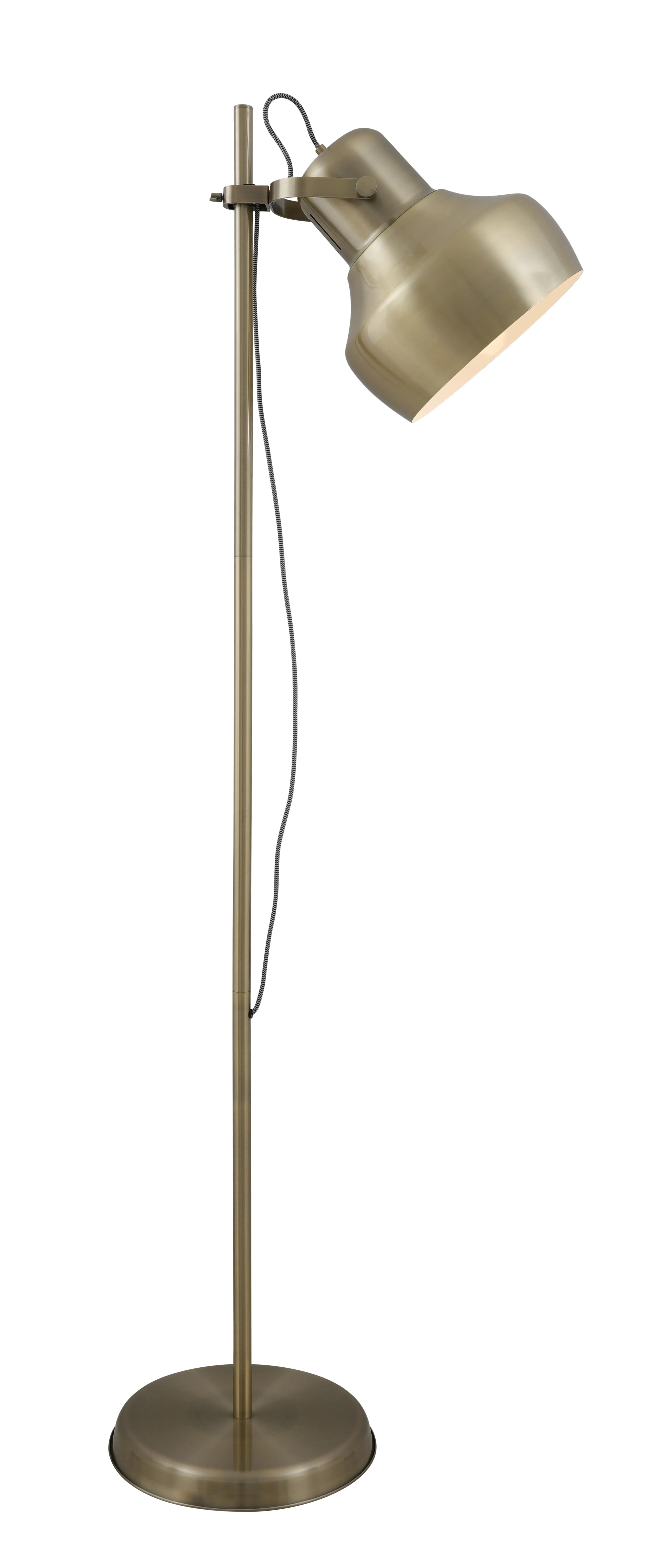 [GRANDE FL-AB] GRANDE FLOOR LAMP (Antique Brass)
