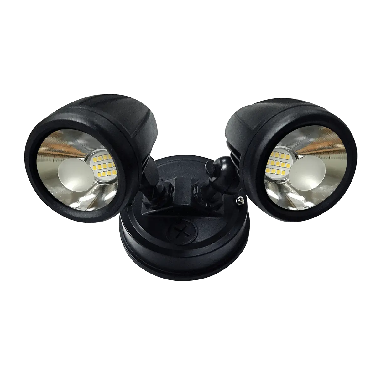 [ILLUME EX2-BK] ILLUME TWIN EXTERIOR SPOT (Black)