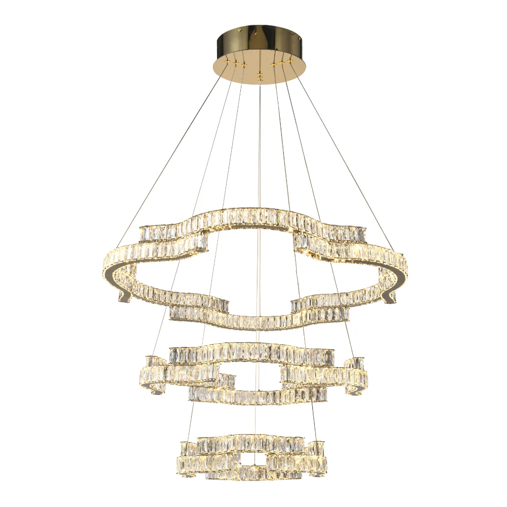 [JURA PE3T-GD3C] JURA 3 TIER PENDANT (Gold)