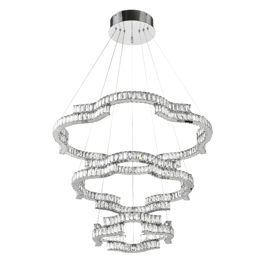 [JURA PE3T-CH3C] JURA 3 TIER PENDANT (Chrome)
