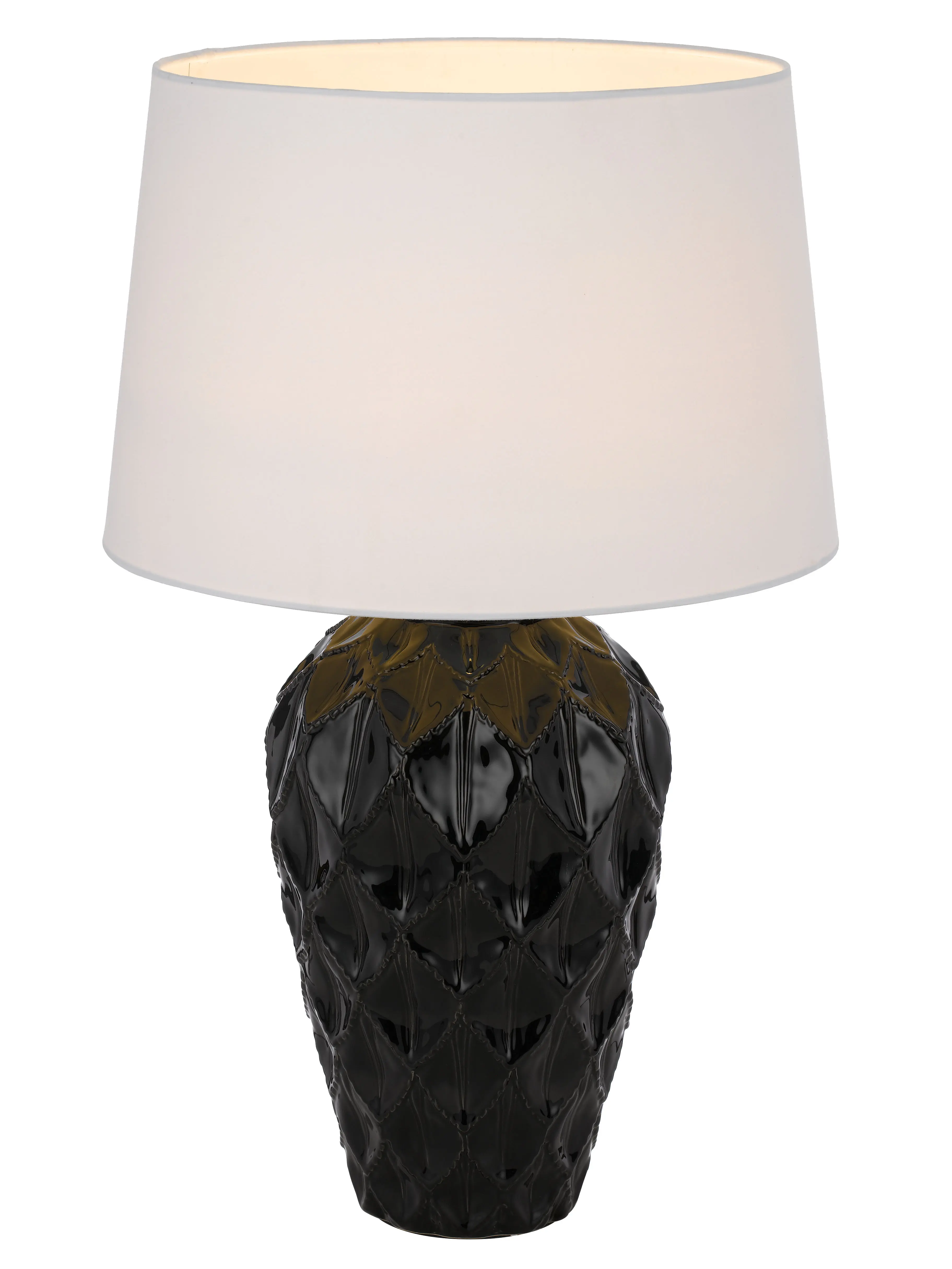 [MADRID TL-BKWH] MADRID CERAMIC TABLE LAMP (Black)