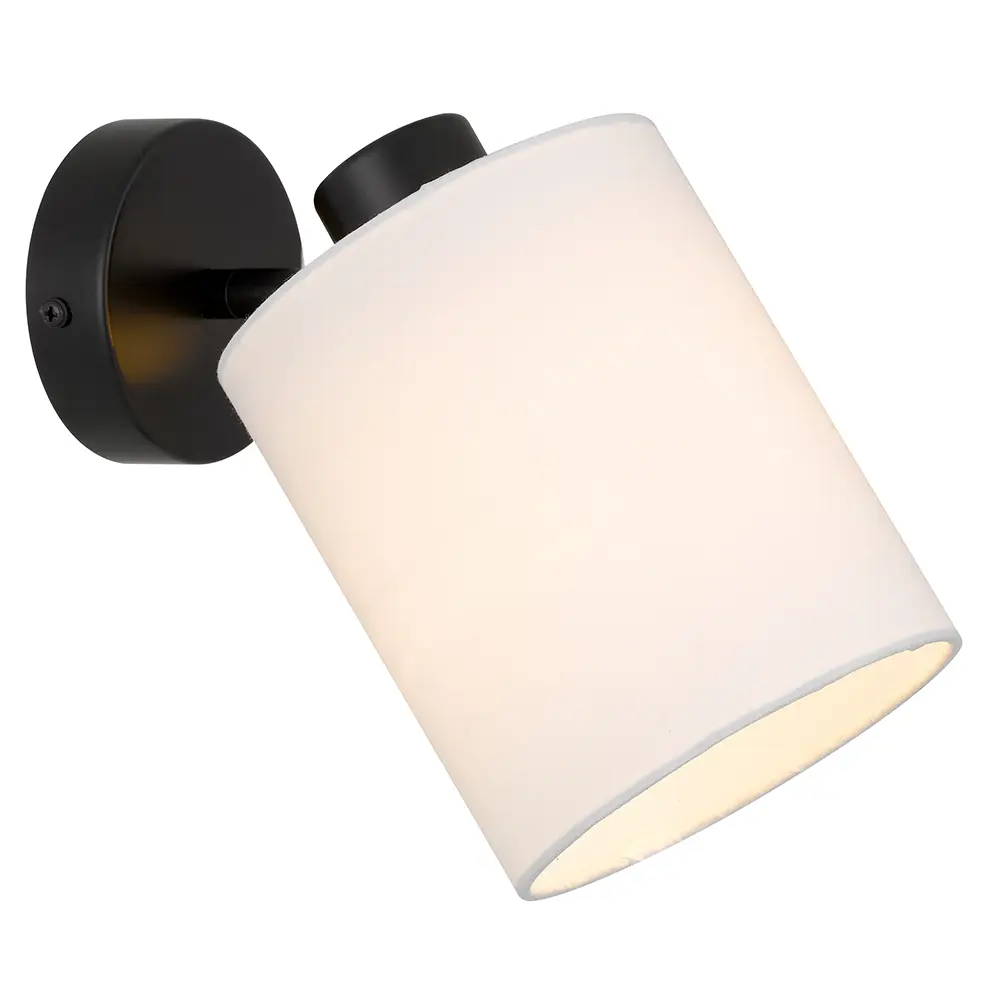 [MALONE WB-BKWH] MALONE WALL LAMP (Black)