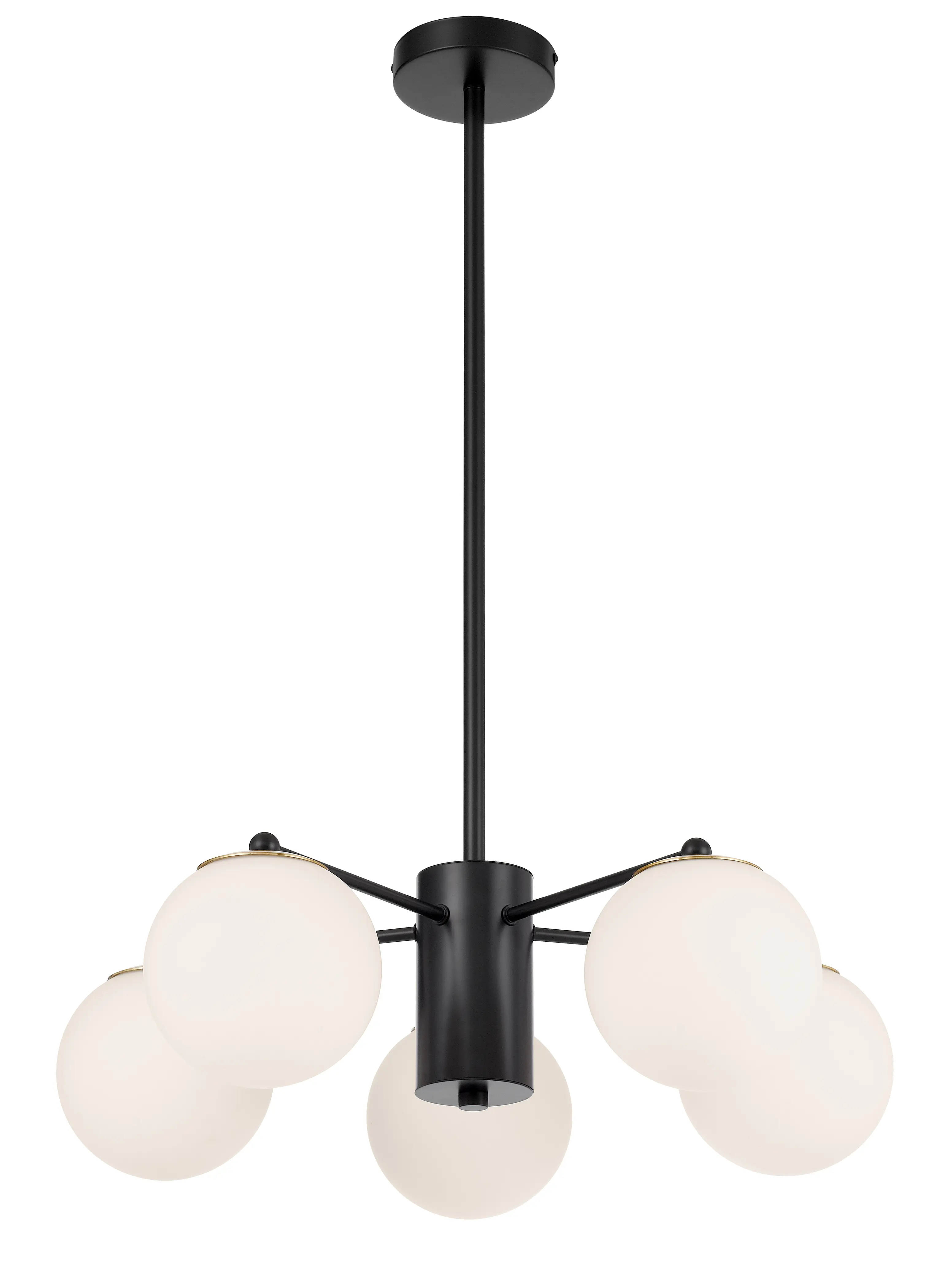 MARSTEN 5 LIGHTS PENDANT (Black)