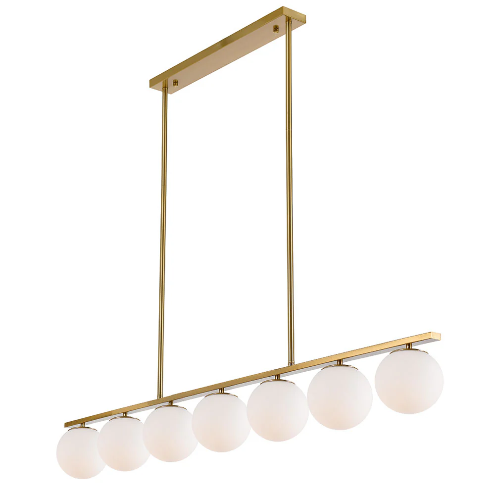 MARSTEN 7 LIGHT PENDANT (Black)