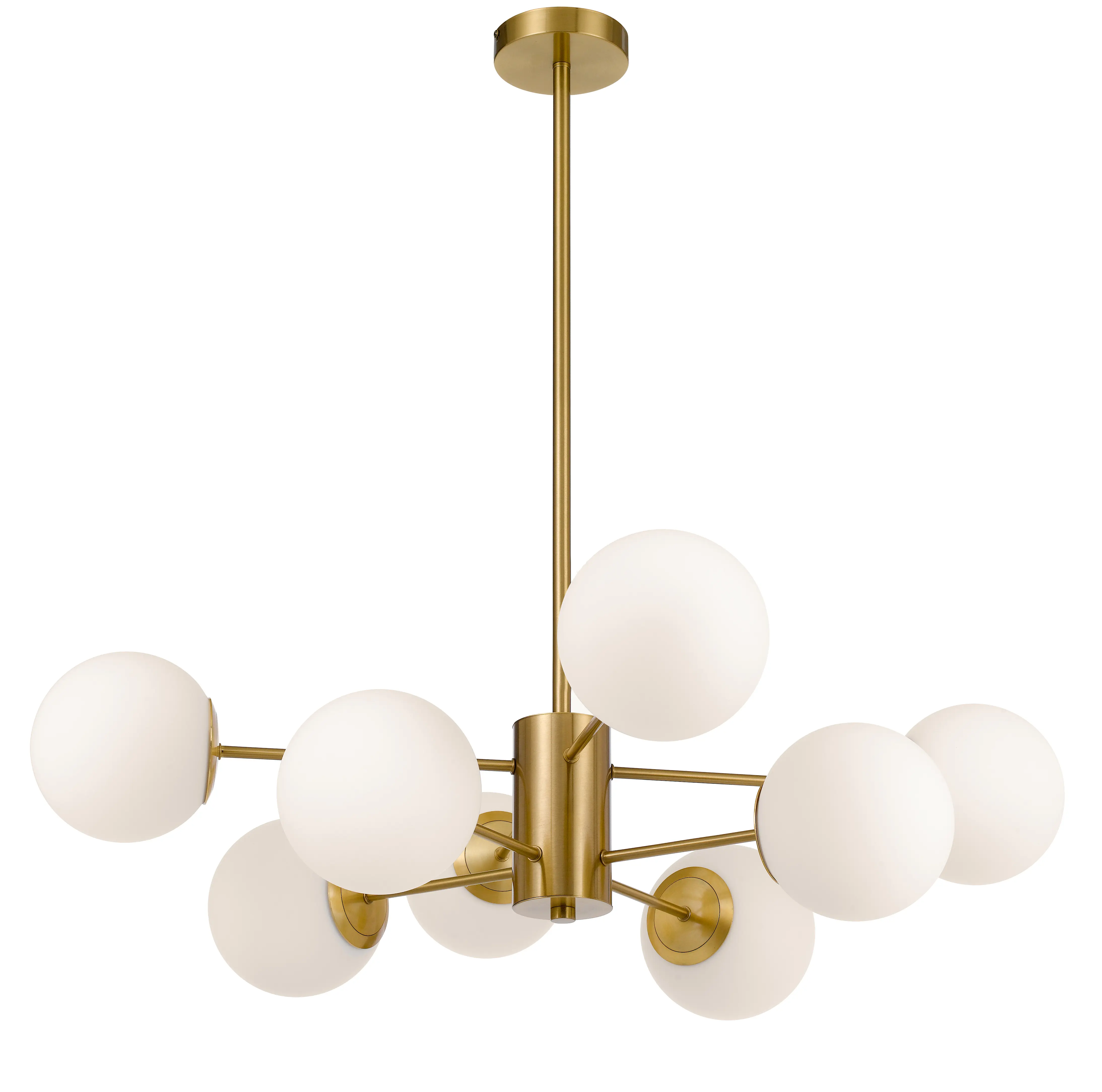 MARSTEN 8 LIGHTS PENDANT (Black)