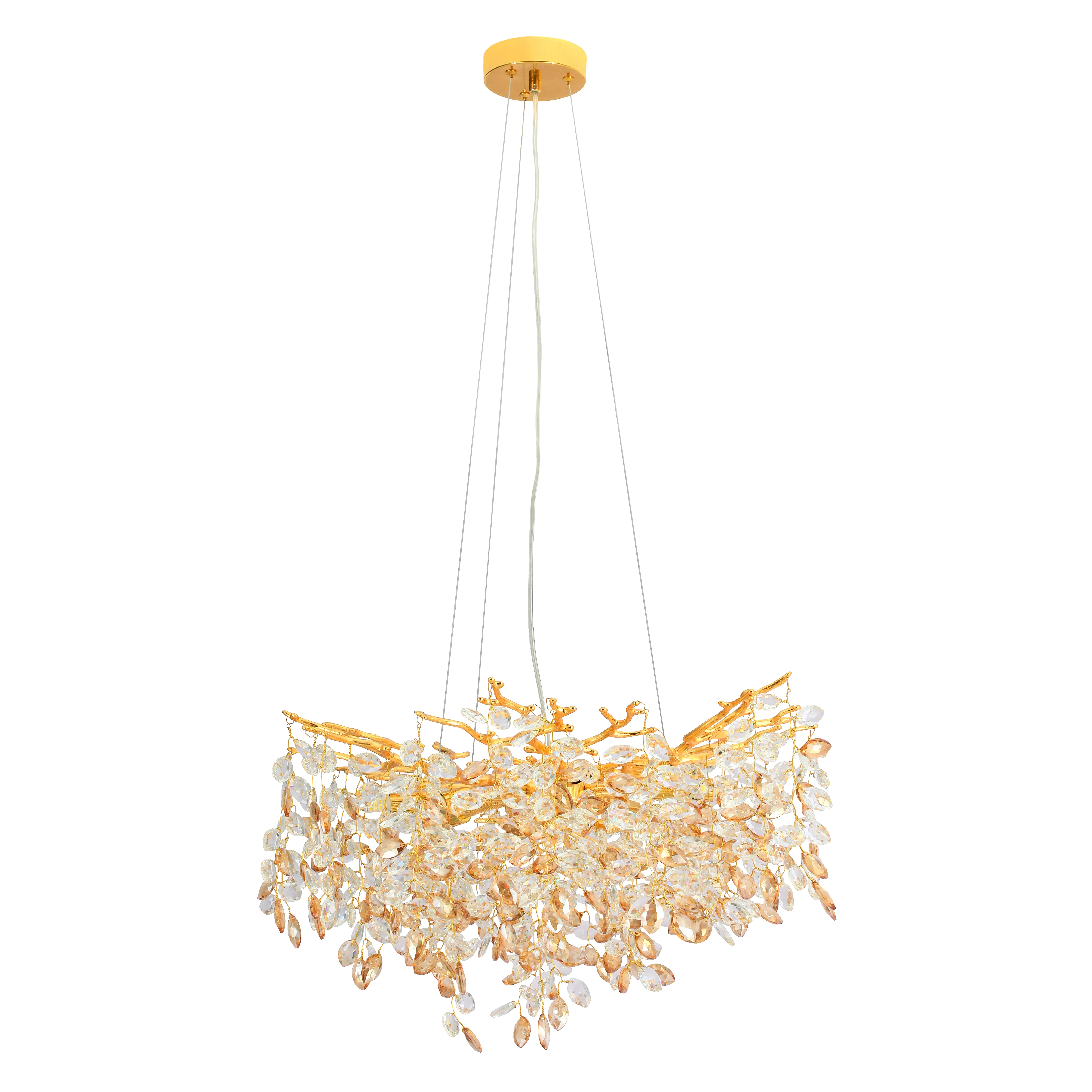 [MOLENA PE8-GD] MOLENA 8 LIGHT PENDANT (Gold)