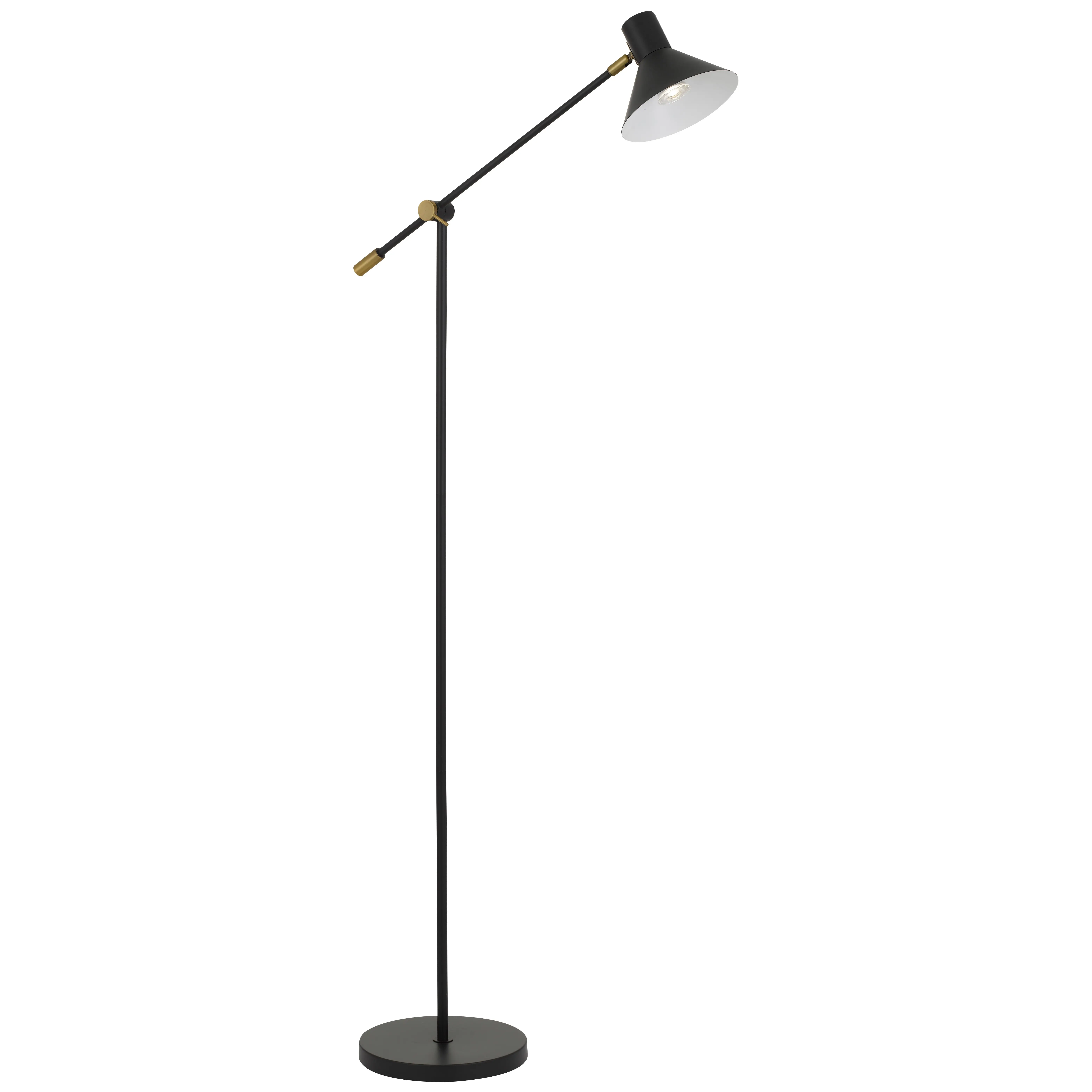 [OLAV FL-BK] OLAV FLOOR LAMP (Black)