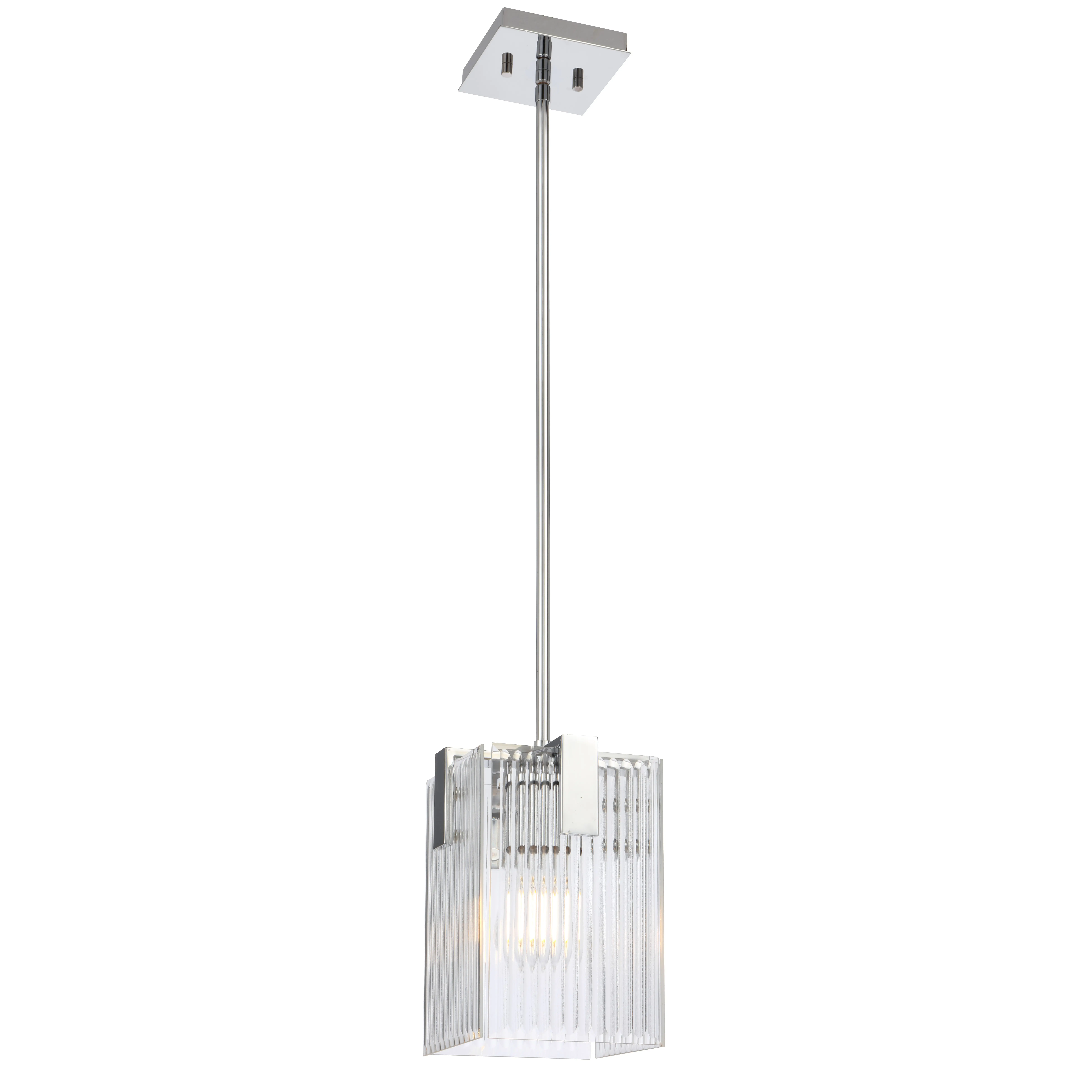 PELION 1 LIGHT PENDANT (Chrome)