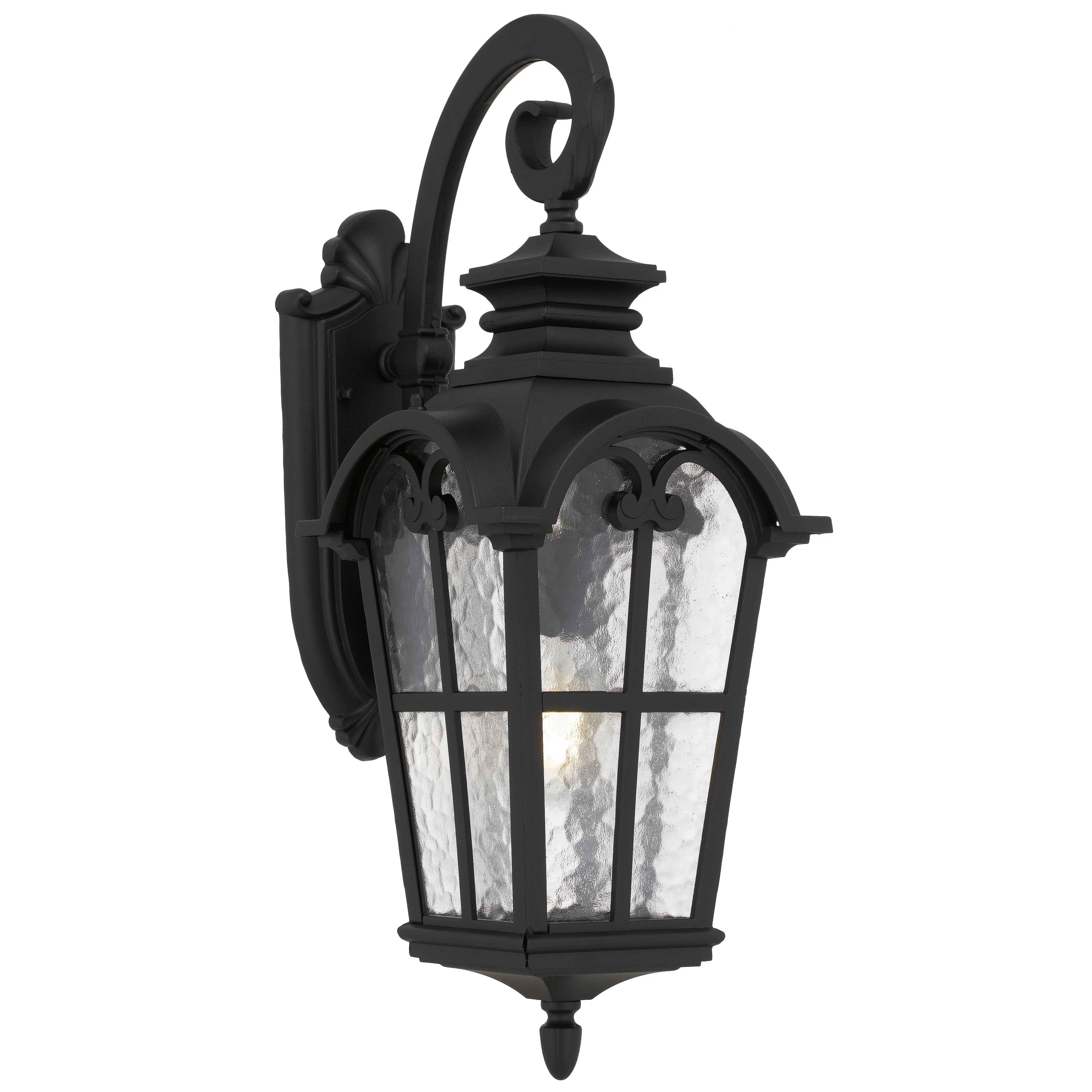 SHELTON EXTERIOR WALL LIGHT (Black)