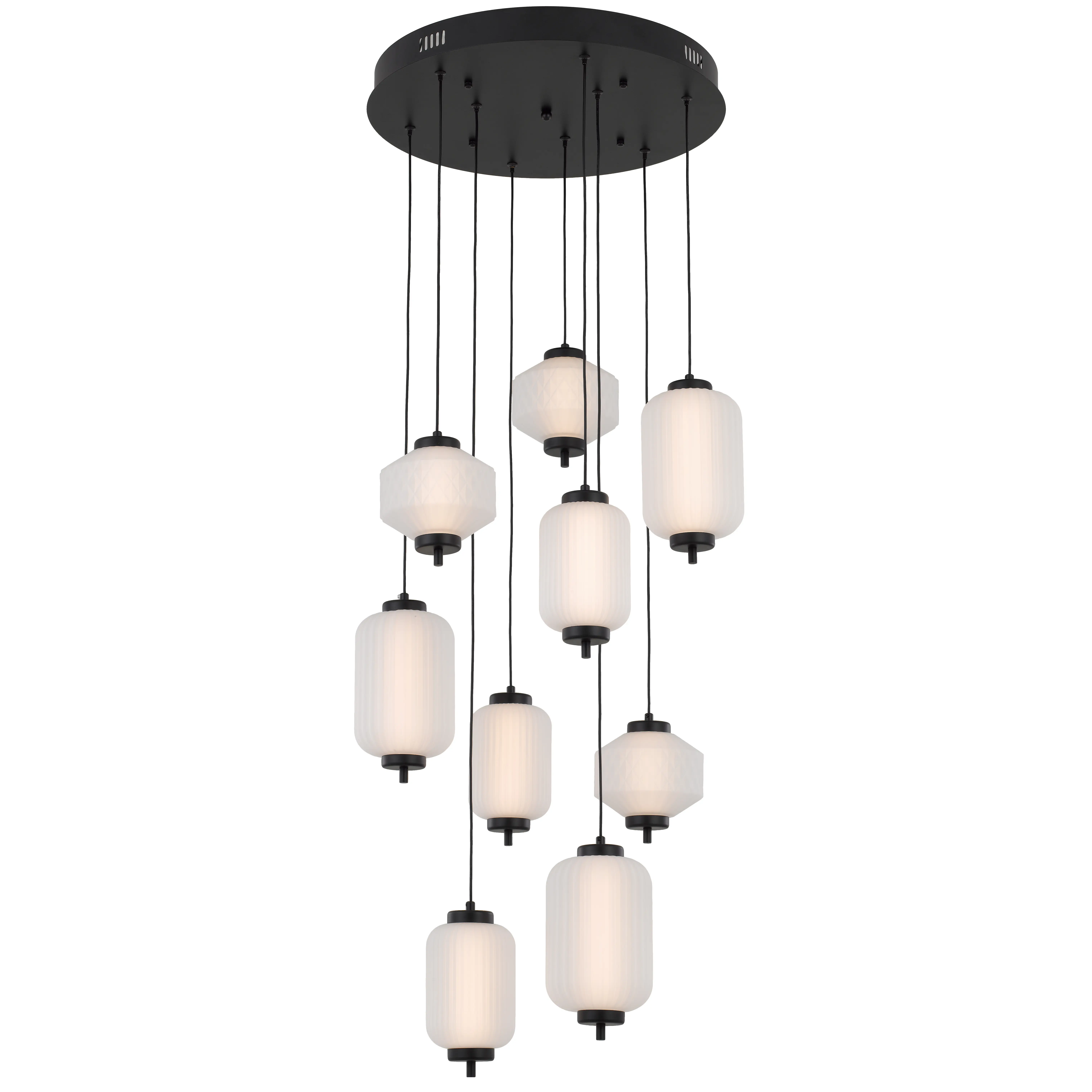 [TORSO PE9-BK] TORSO 9 LIGHT PENDANT (Black)